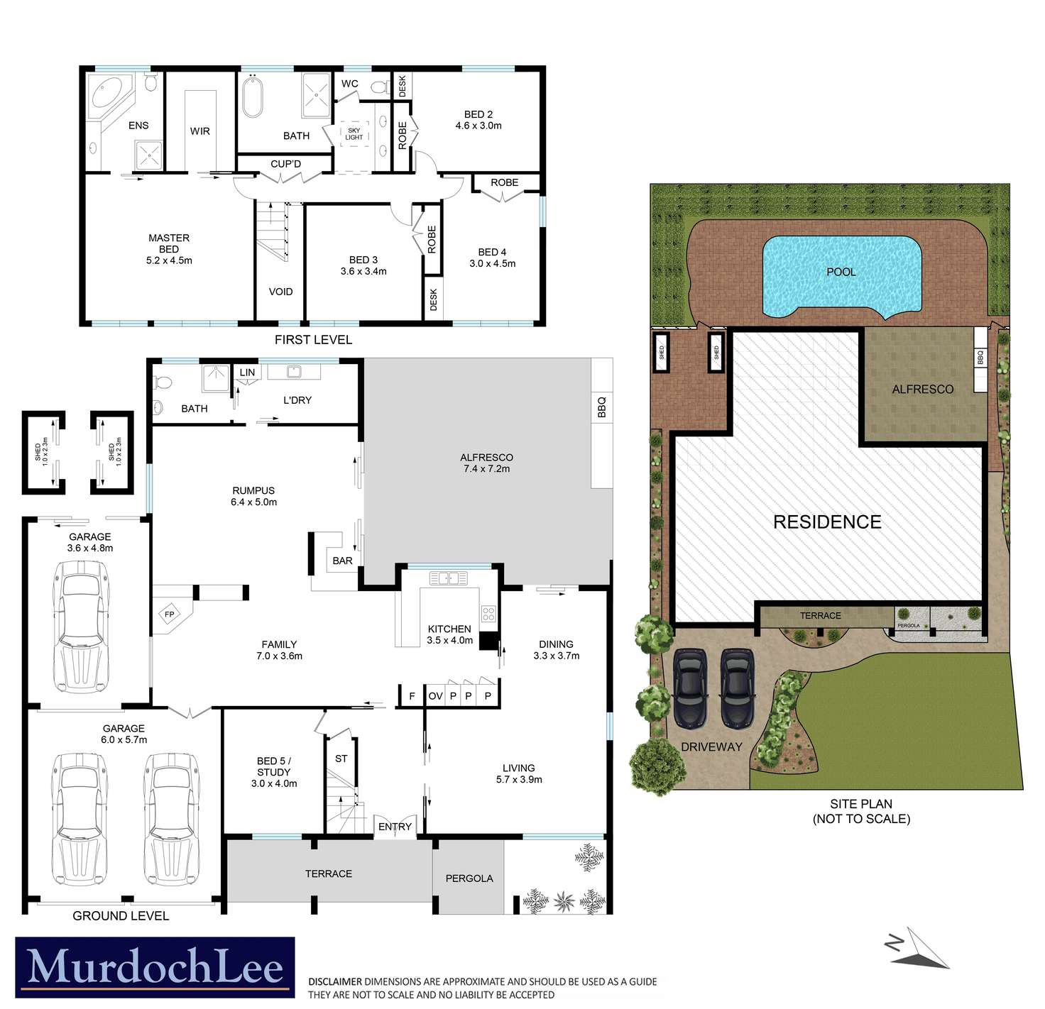 Floorplan of Homely house listing, 5 Neale Avenue, Cherrybrook NSW 2126