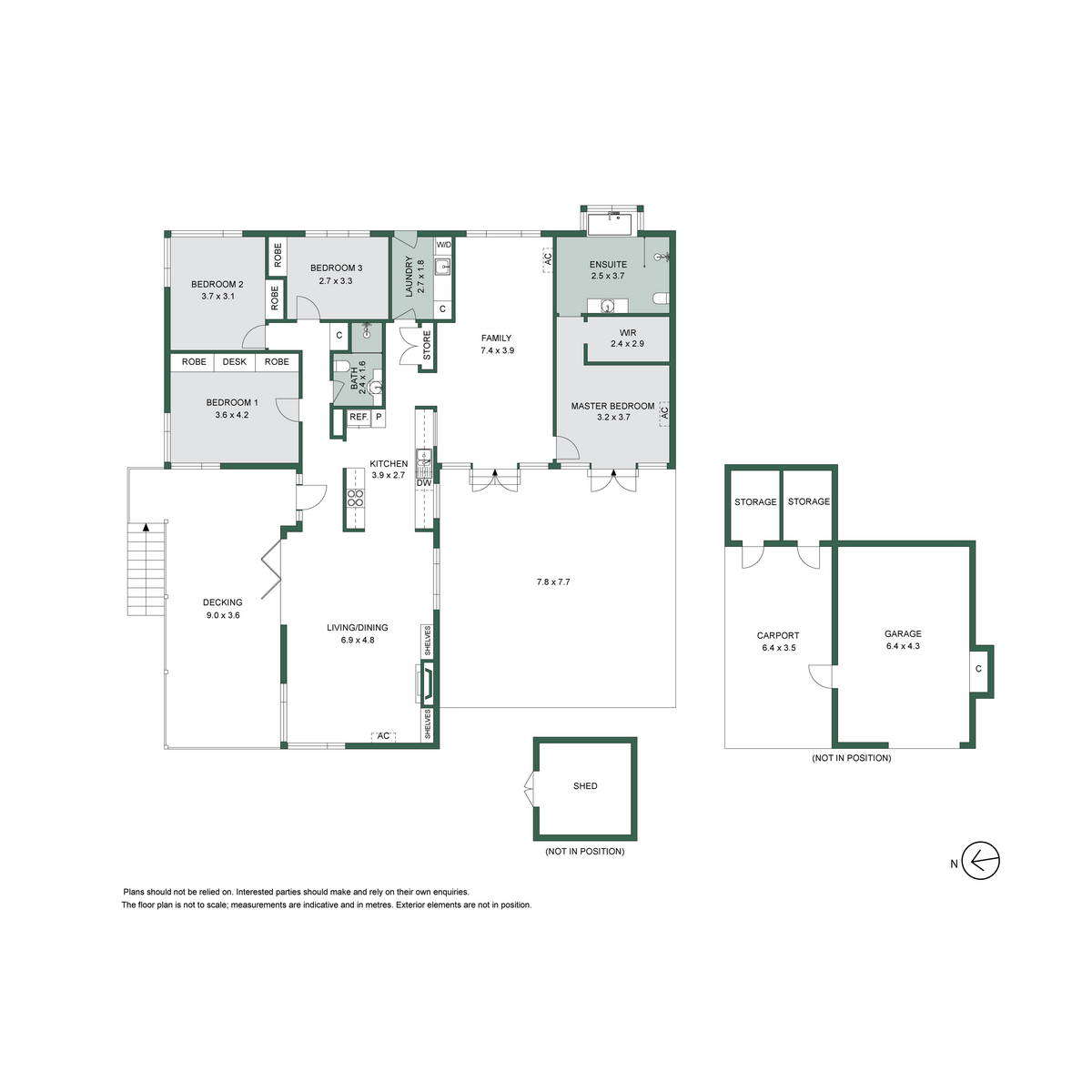 Floorplan of Homely house listing, 34 Orchard Crescent, Mont Albert North VIC 3129