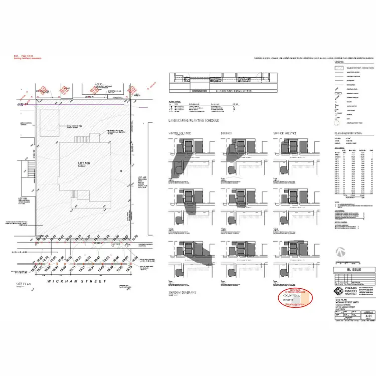 Floorplan of Homely land listing, 16 Wickham Street, East Perth WA 6004