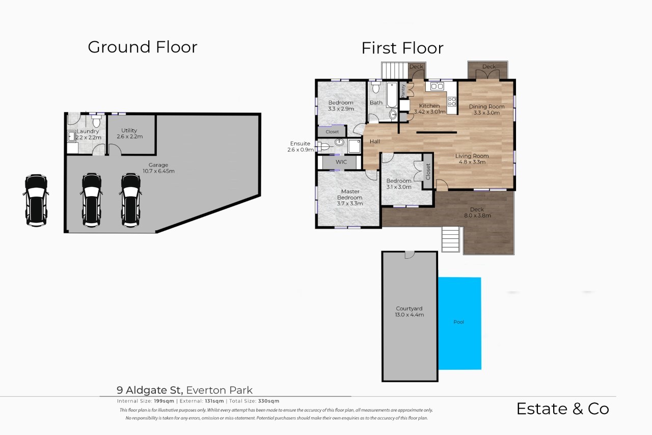 Floorplan of Homely house listing, 9 Aldgate Street, Everton Park QLD 4053