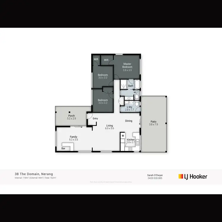 Floorplan of Homely house listing, 38 The Domain, Nerang QLD 4211