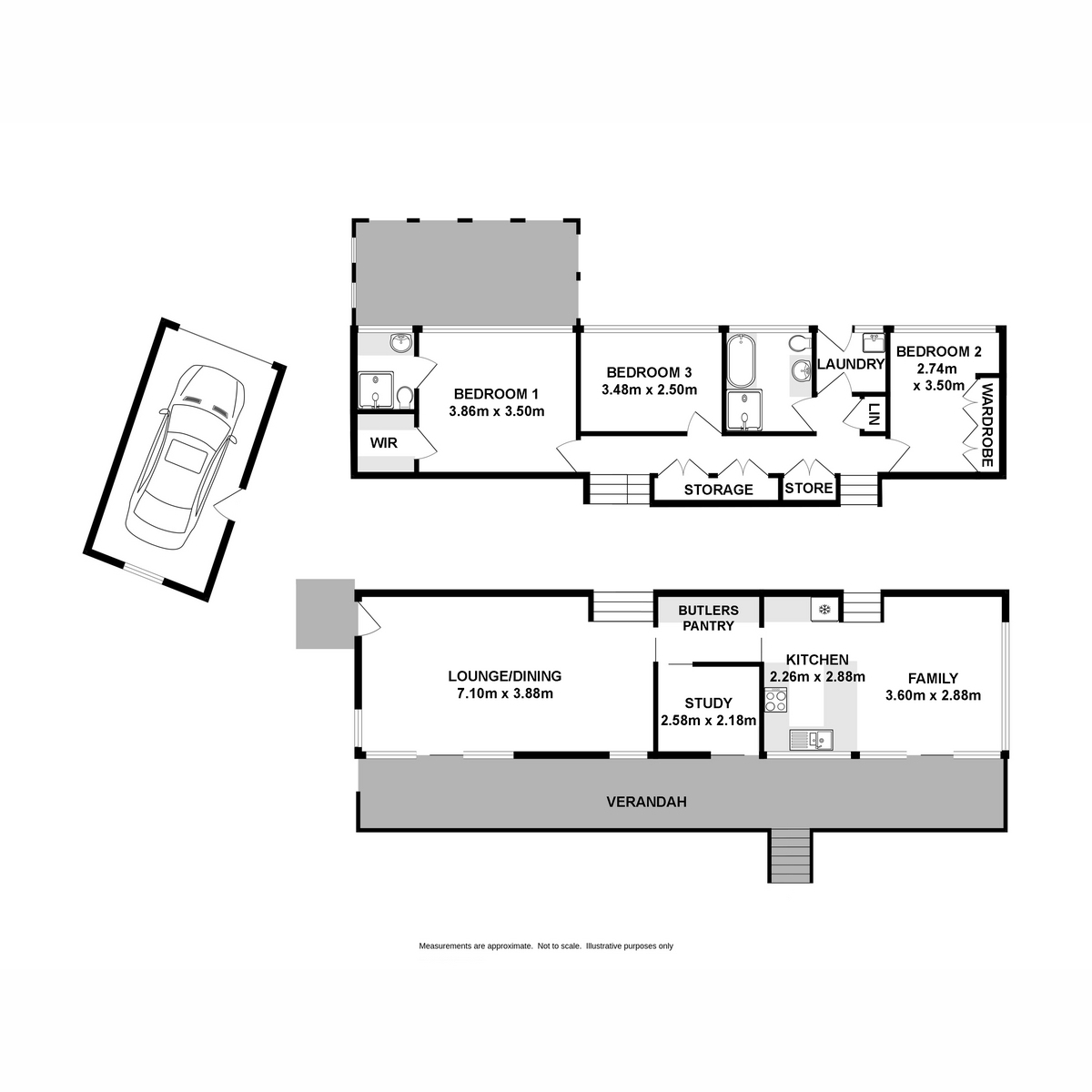 Floorplan of Homely house listing, 27 Menindee Avenue, Leumeah NSW 2560