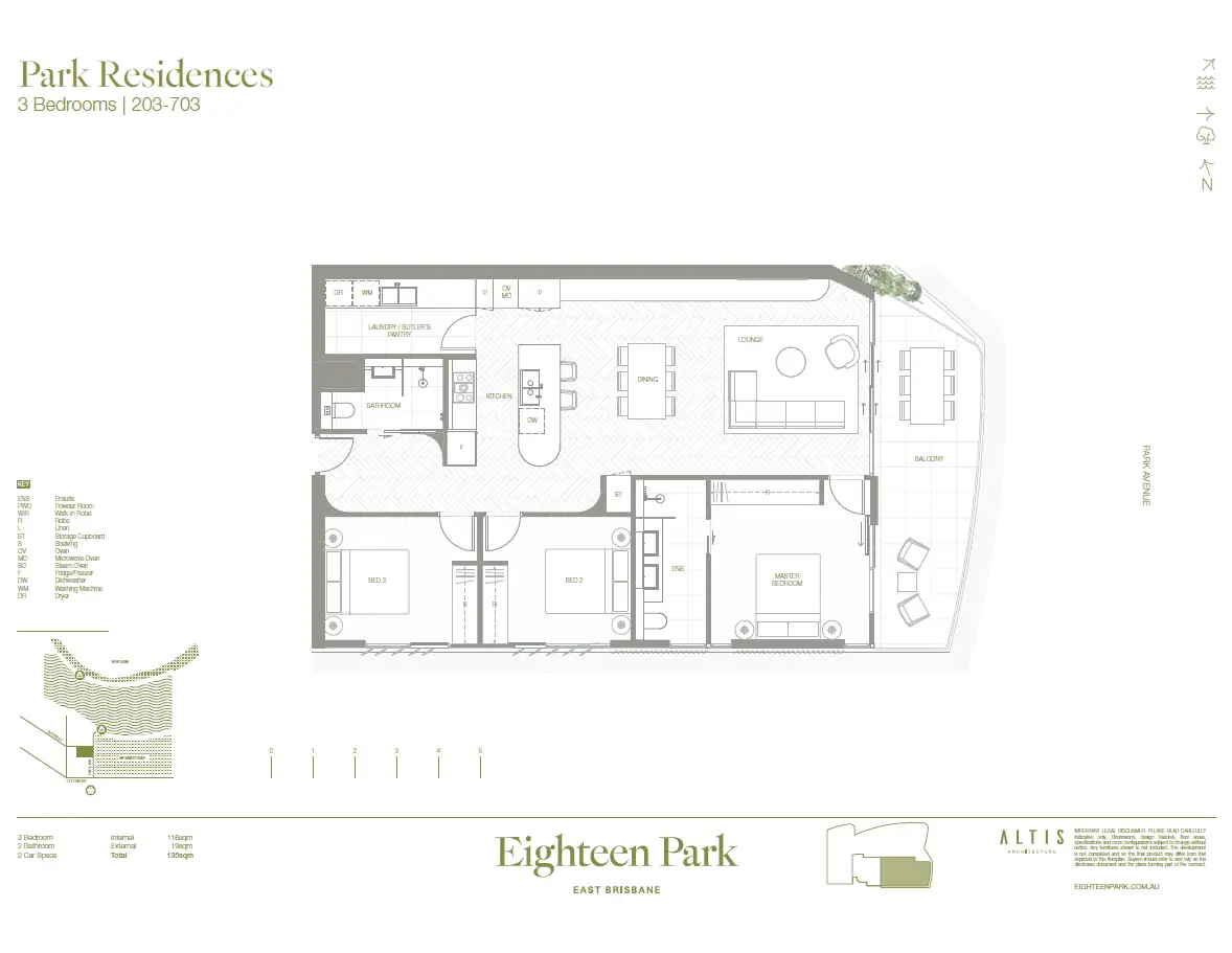 Park Residences/18 Park Avenue, East Brisbane QLD 4169 Apartment For Sale Homely