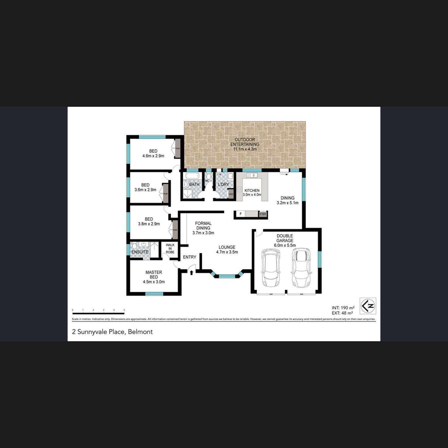 Floorplan of Homely house listing, 2 Sunnyvale Place, Belmont QLD 4153
