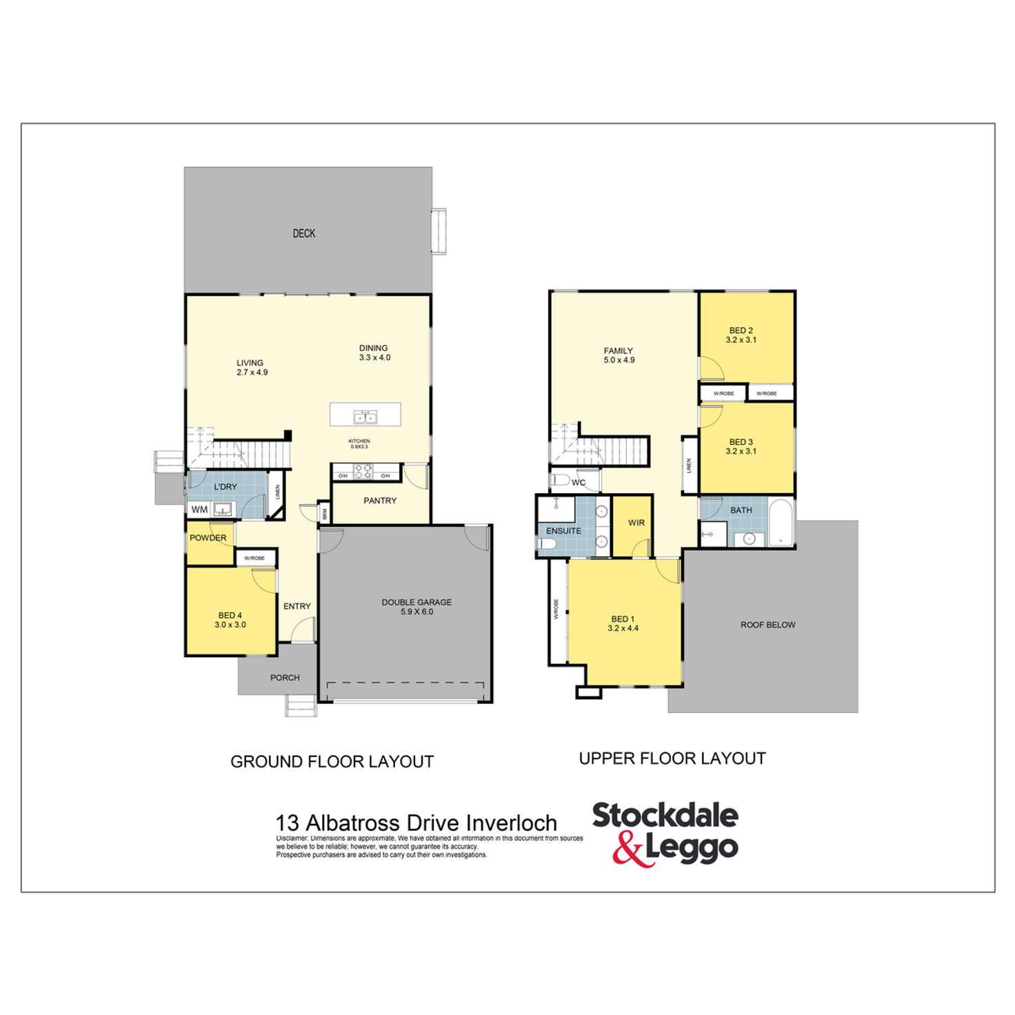 Floorplan of Homely house listing, 13 Albatross Drive, Inverloch VIC 3996
