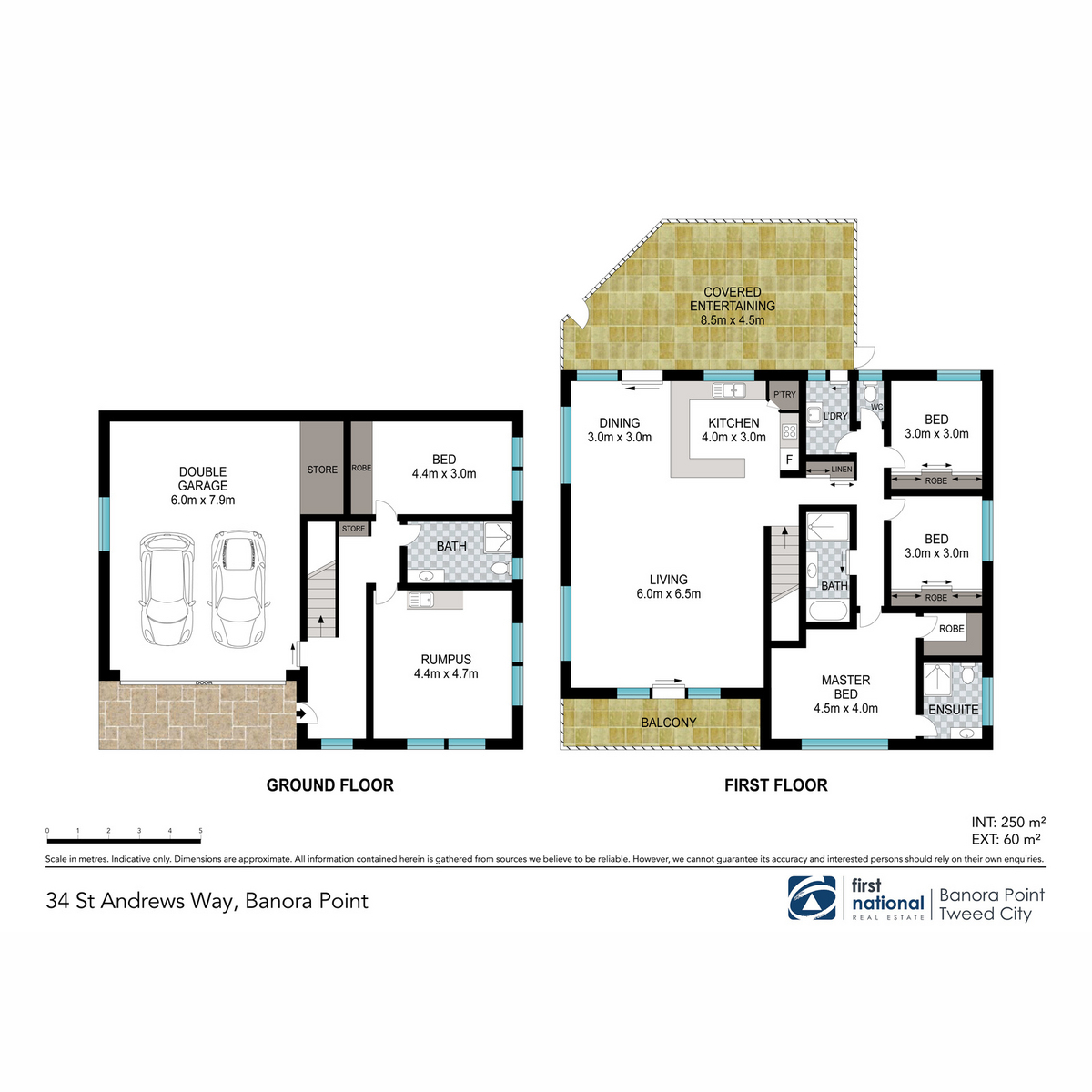 Floorplan of Homely house listing, 34 St Andrews Way, Banora Point NSW 2486