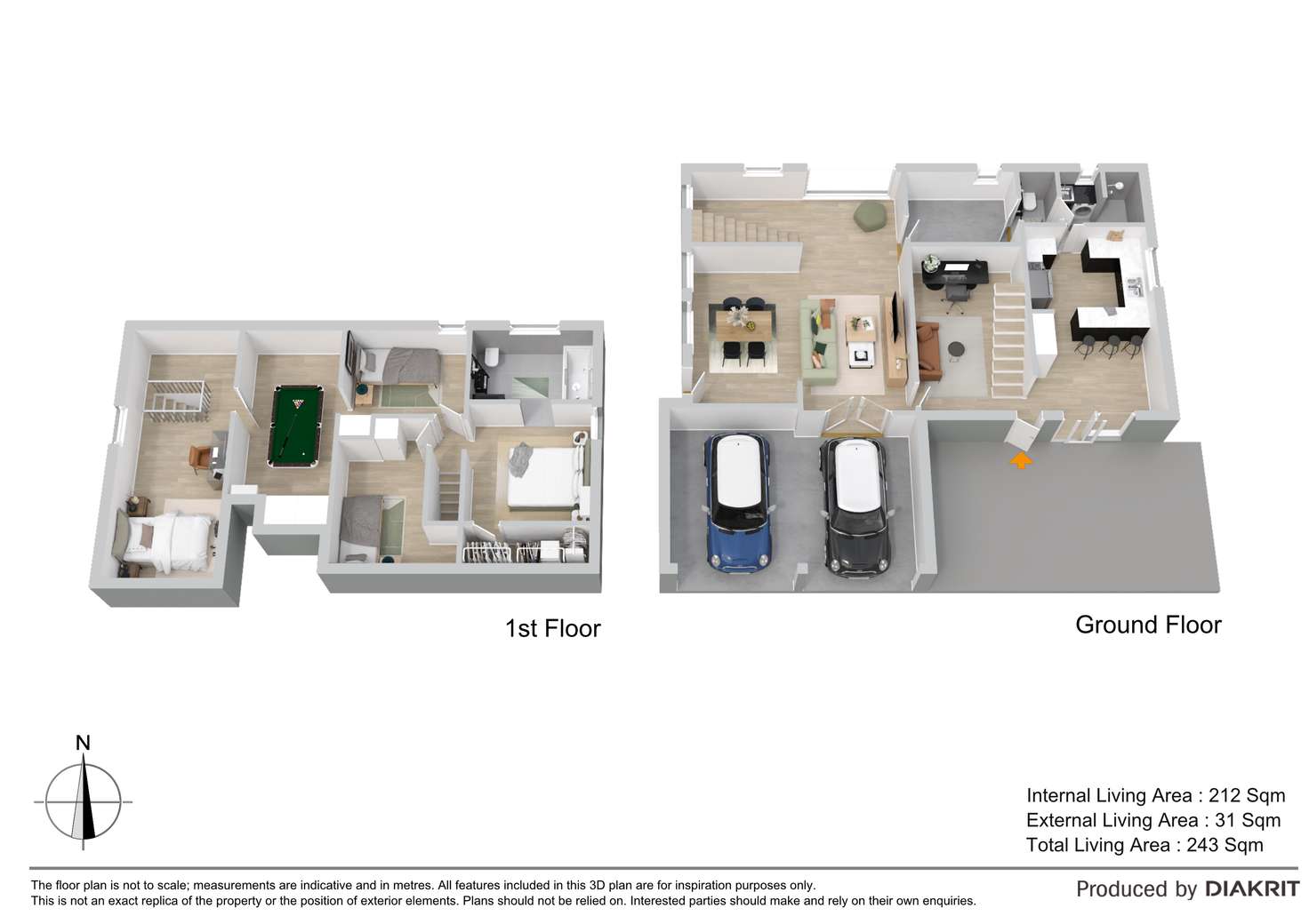Floorplan of Homely house listing, 46 Cooloolabin Road, Yandina QLD 4561