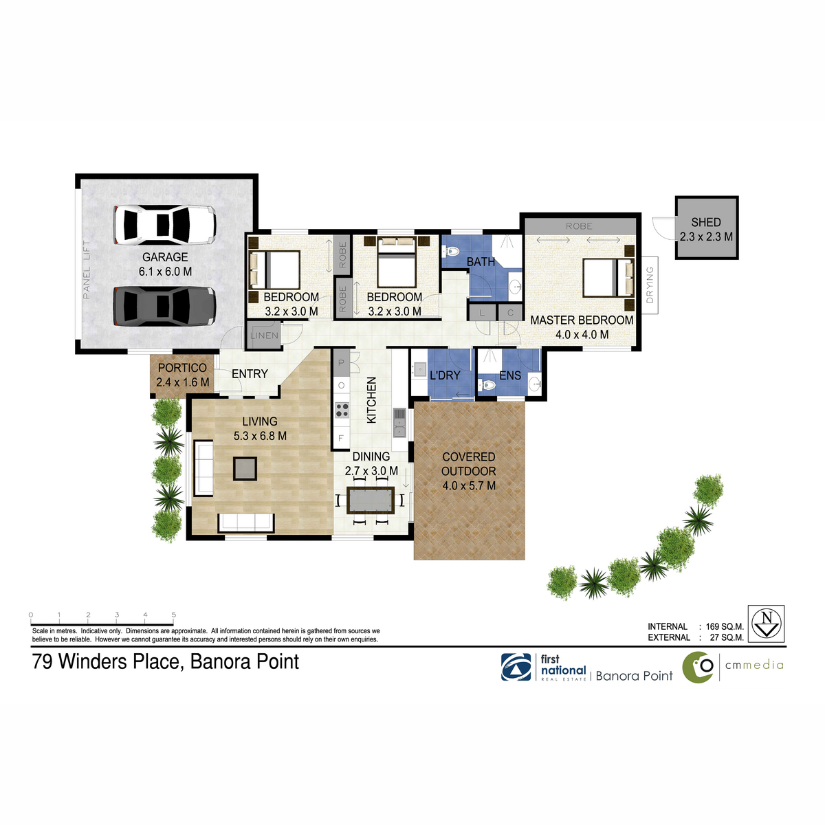 Floorplan of Homely house listing, 79 Winders Place, Banora Point NSW 2486