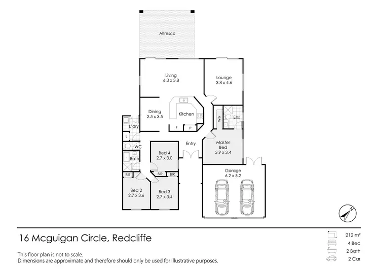 Floorplan of Homely house listing, 16 McGuigan Circle, Redcliffe WA 6104