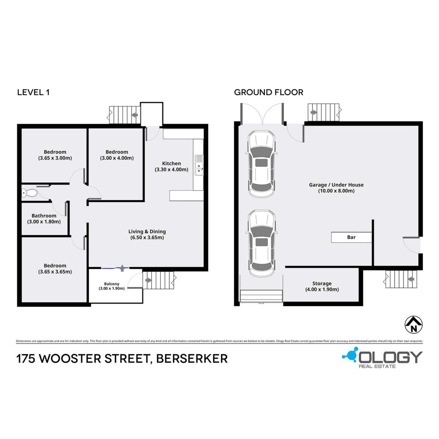 Floorplan of Homely house listing, 175 Wooster Street, Berserker QLD 4701