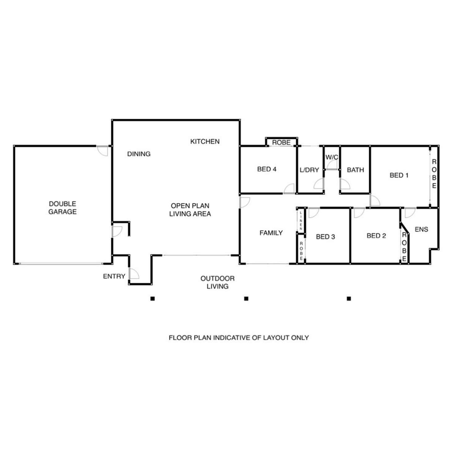 Floorplan of Homely house listing, 205A Drews Road, Loganholme QLD 4129