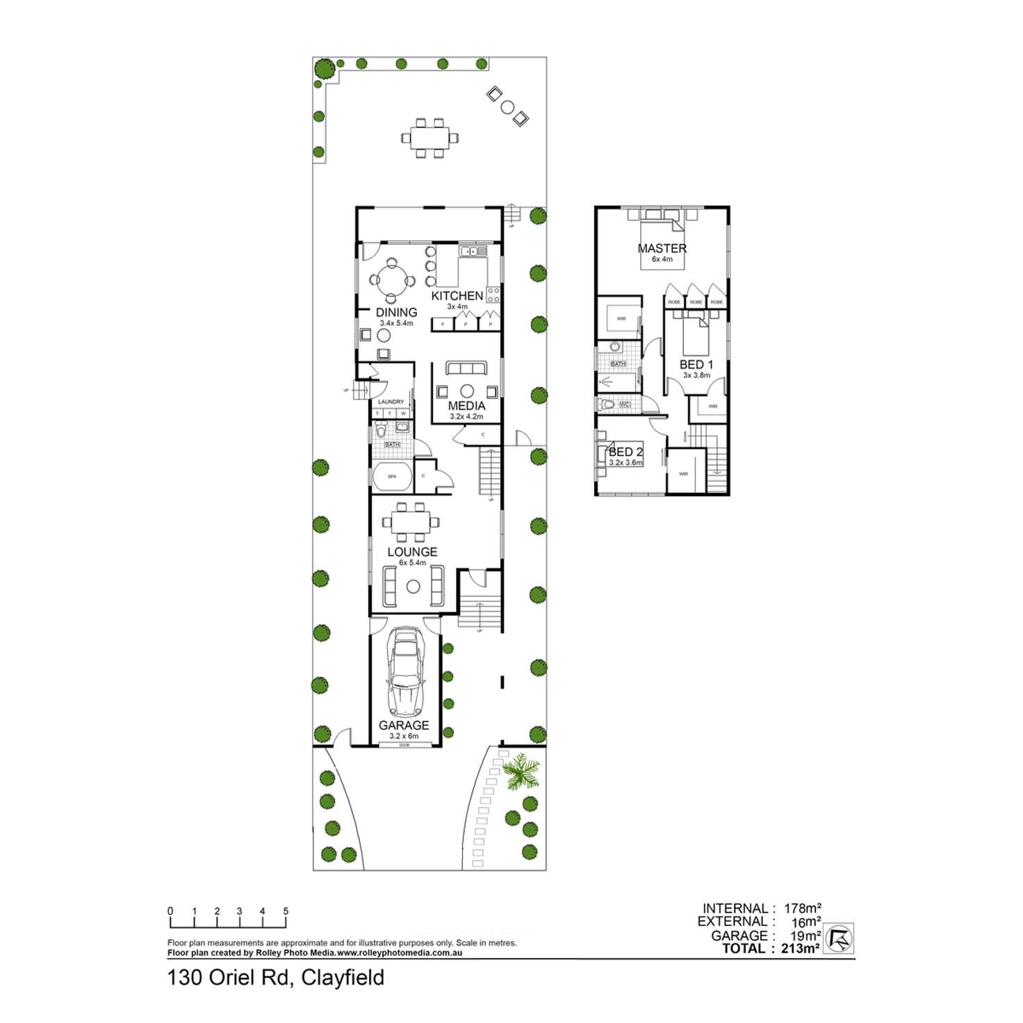 Floorplan of Homely house listing, 130 Oriel Road, Ascot QLD 4007