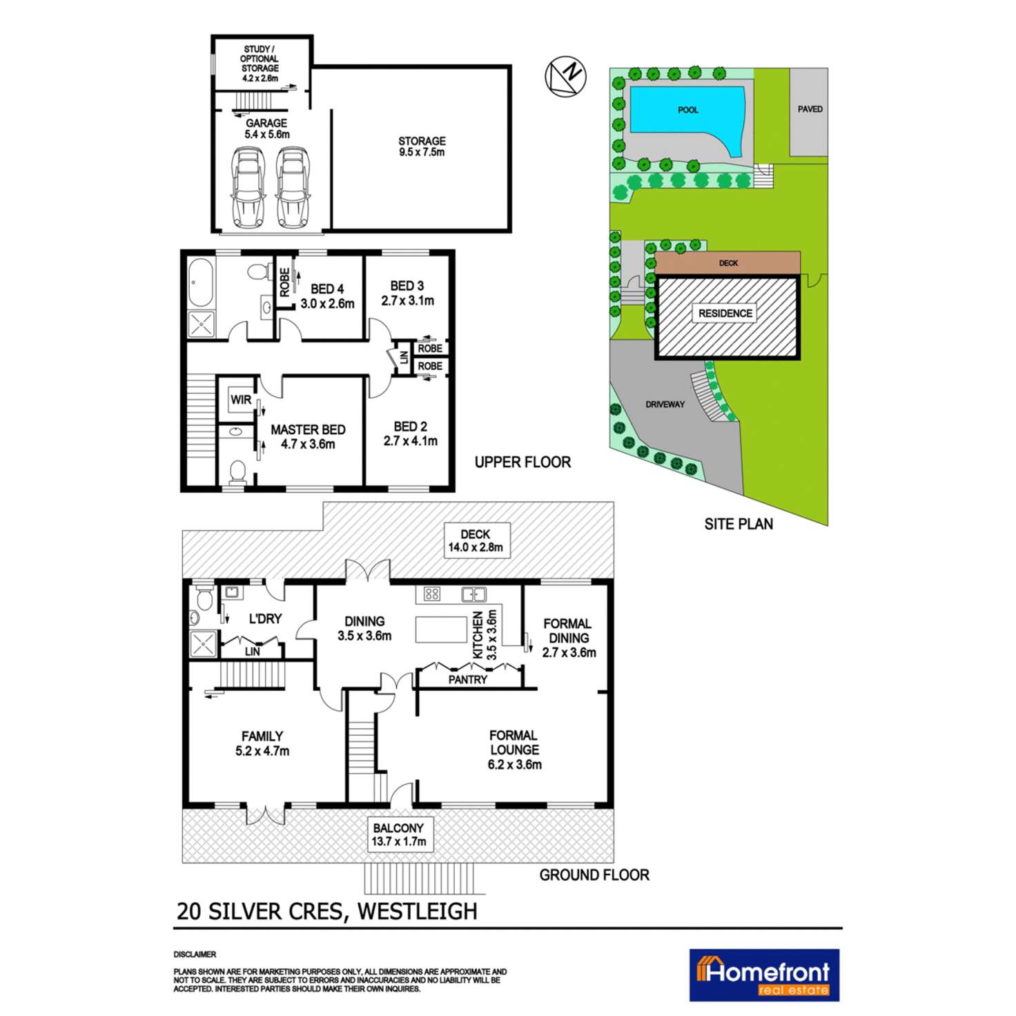 Floorplan of Homely house listing, 20 Silver Crescent, Westleigh NSW 2120