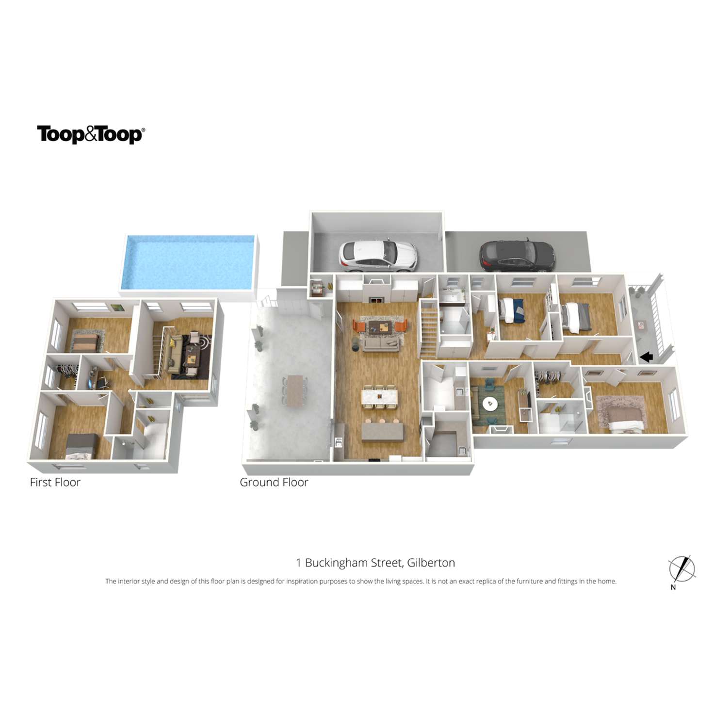 Floorplan of Homely house listing, 1 Buckingham Street, Gilberton SA 5081