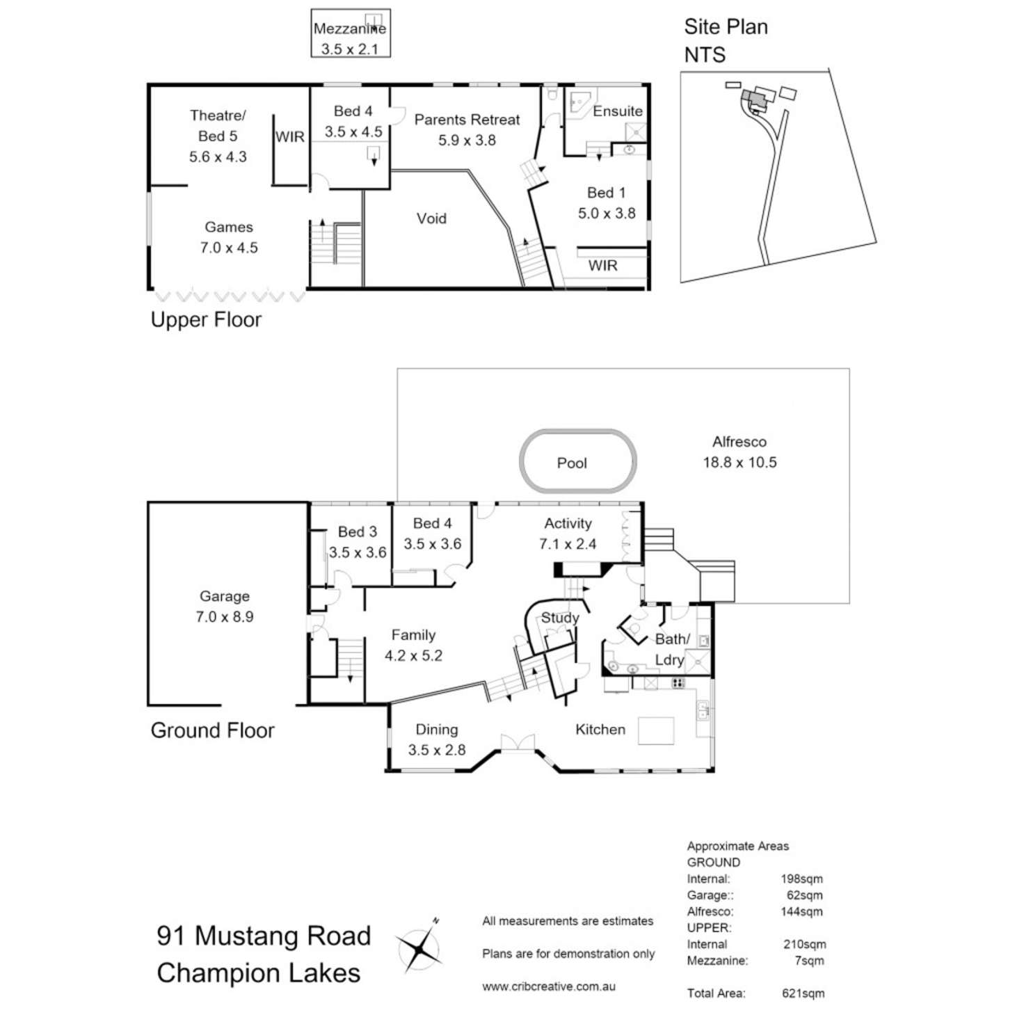 Floorplan of Homely house listing, Lot 109 Mustang Road, Champion Lakes WA 6111