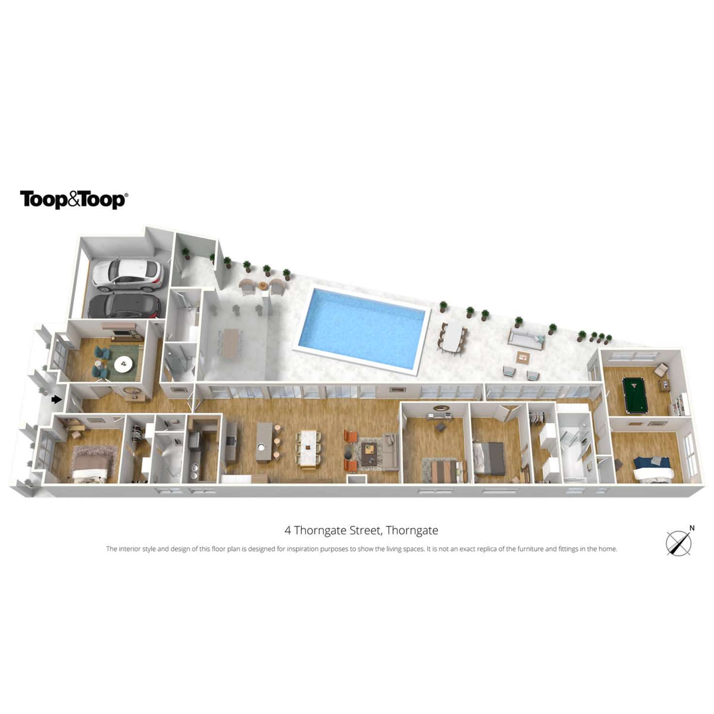 Floorplan of Homely house listing, 4 Thorngate Street, Thorngate SA 5082