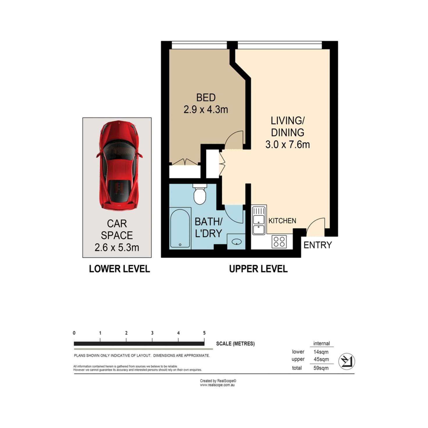 Floorplan of Homely apartment listing, 11/435 Coronation Drive, Auchenflower QLD 4066