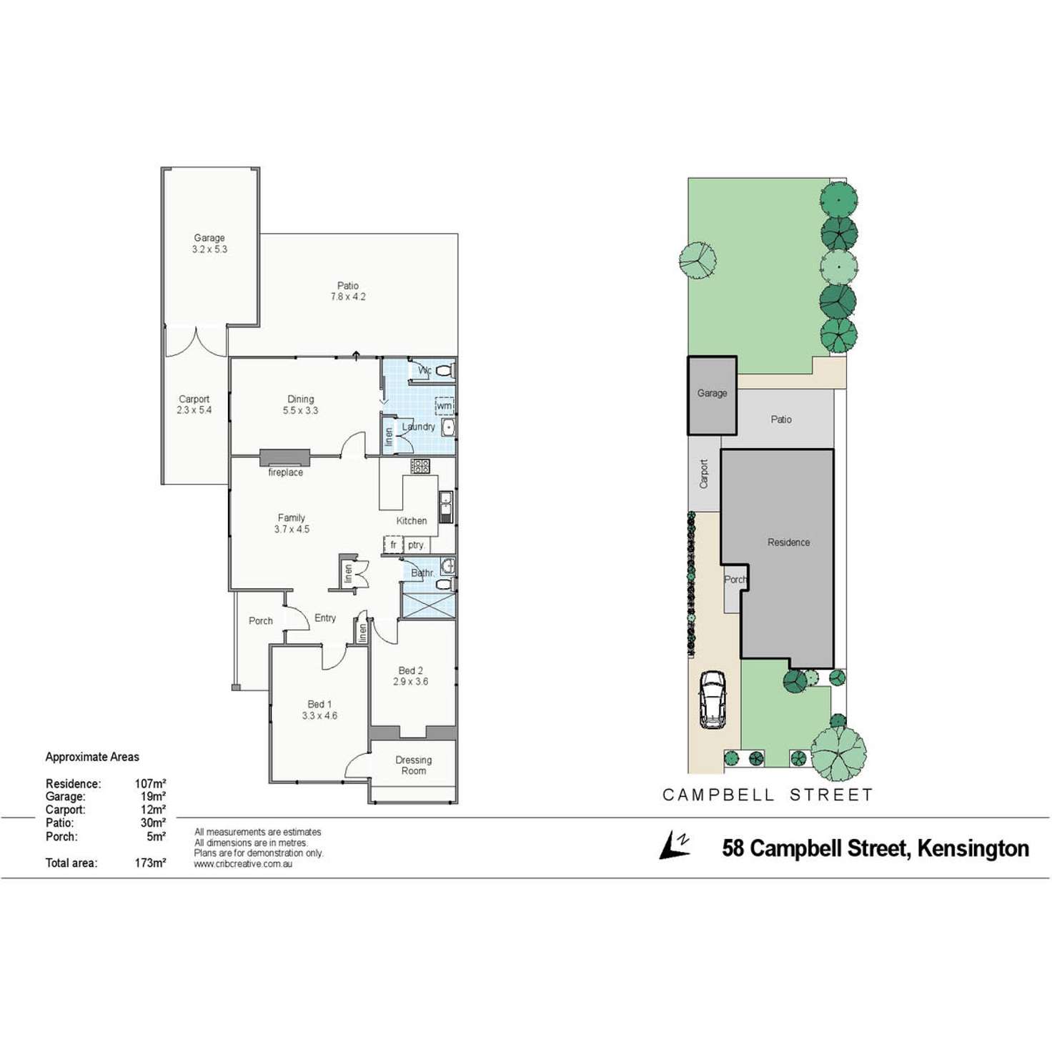 Floorplan of Homely house listing, 58 Campbell Street, Kensington WA 6151