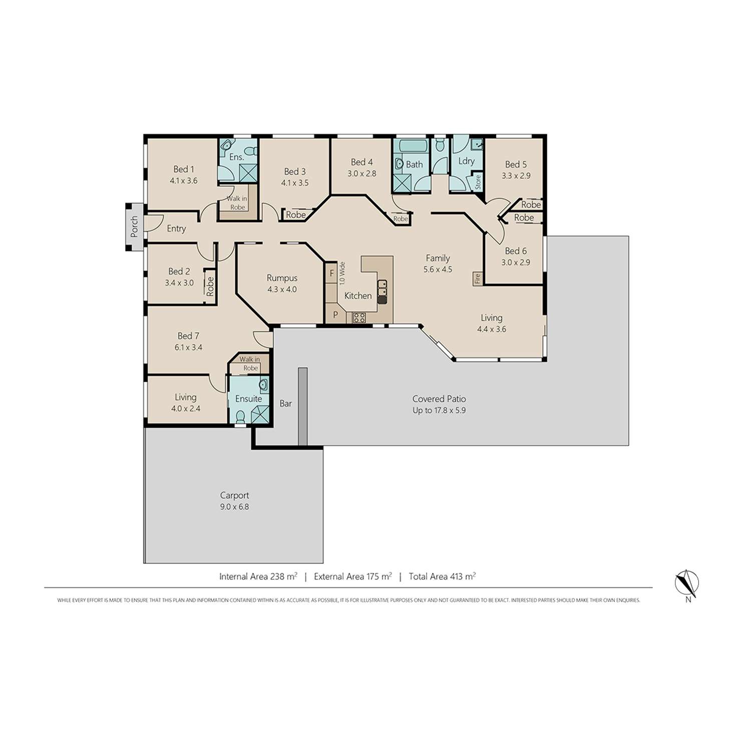 Floorplan of Homely house listing, 9 Auburn Court, Park Ridge South QLD 4125
