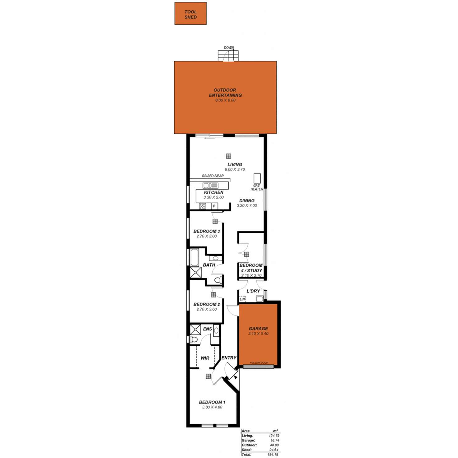 Floorplan of Homely house listing, 7 A Dunedin Avenue, Hillcrest SA 5086