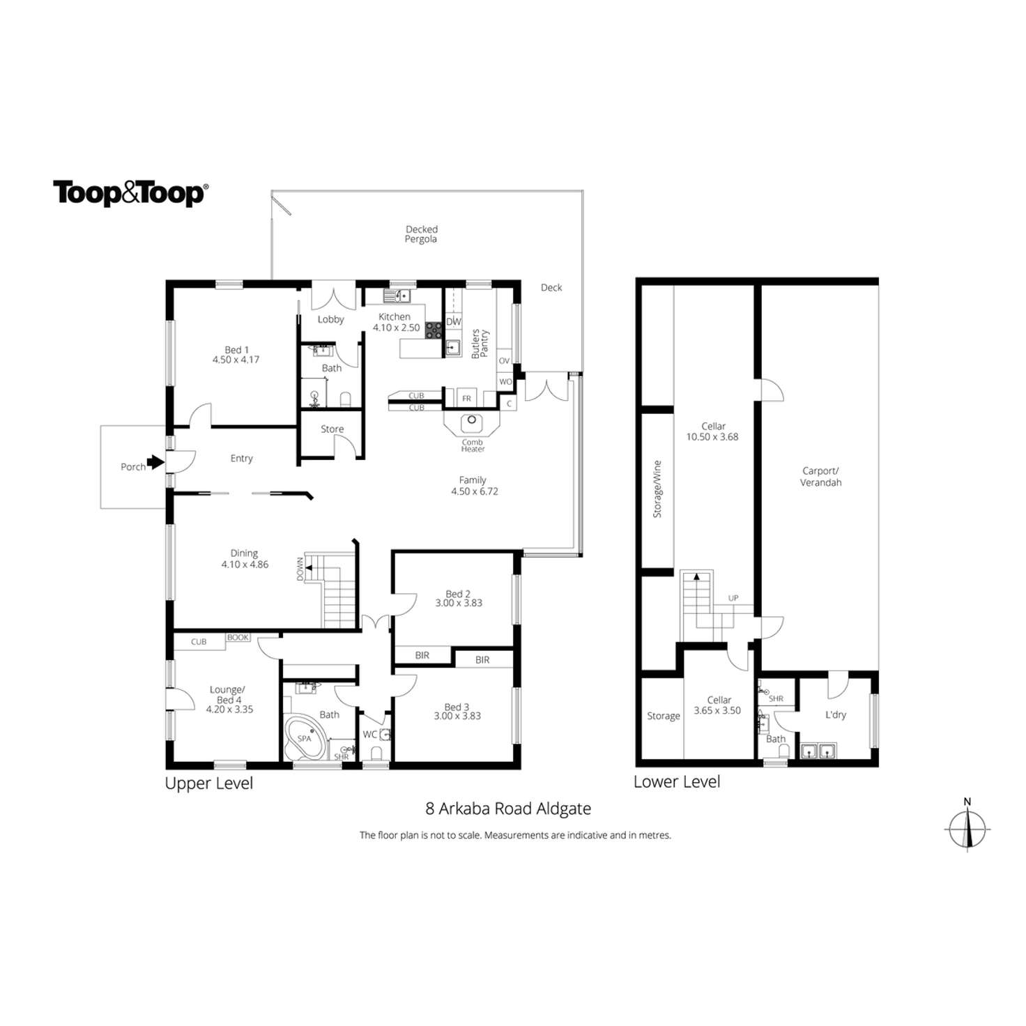 Floorplan of Homely house listing, 8 Arkaba Road, Aldgate SA 5154