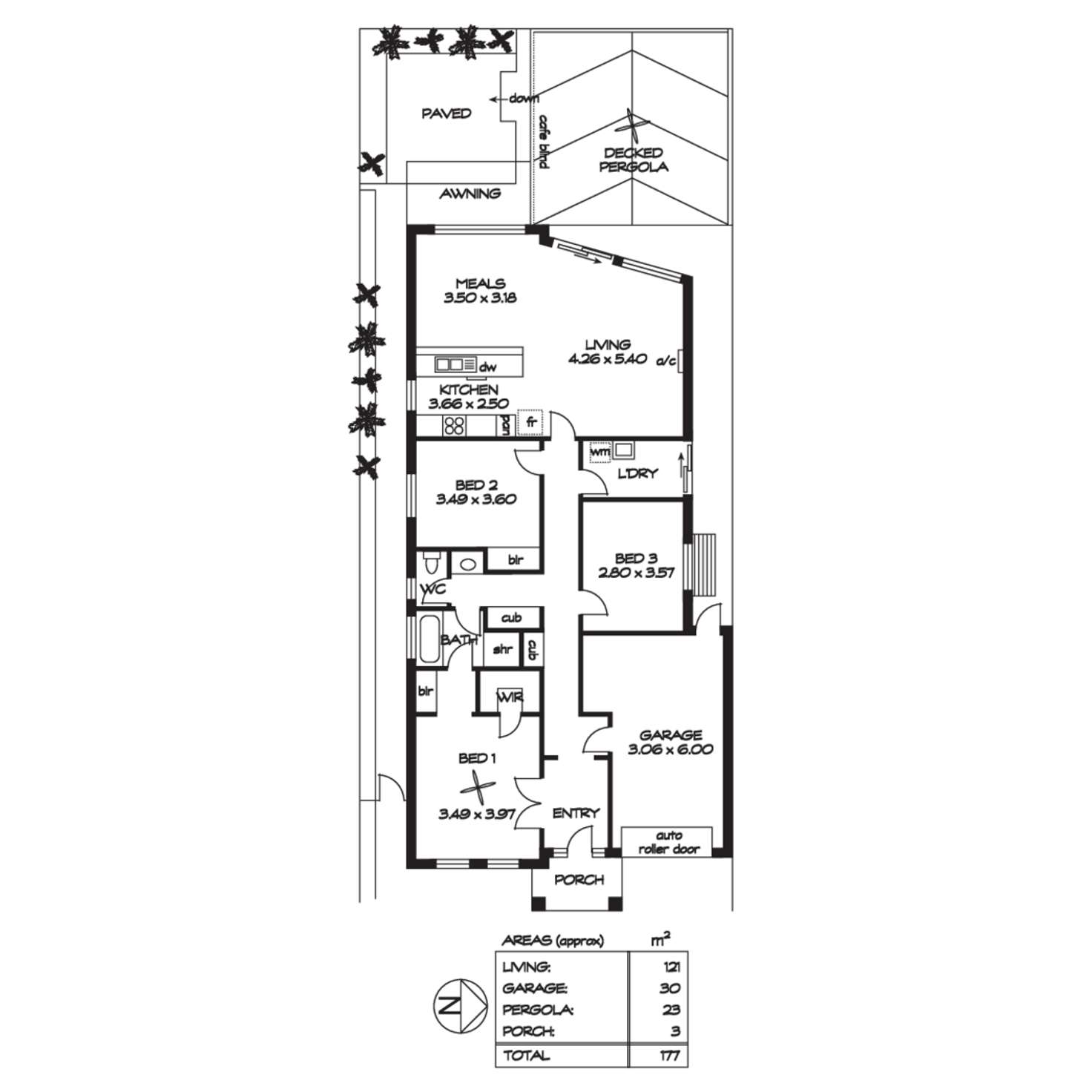 Floorplan of Homely house listing, 30 Rudford Street, Brighton SA 5048