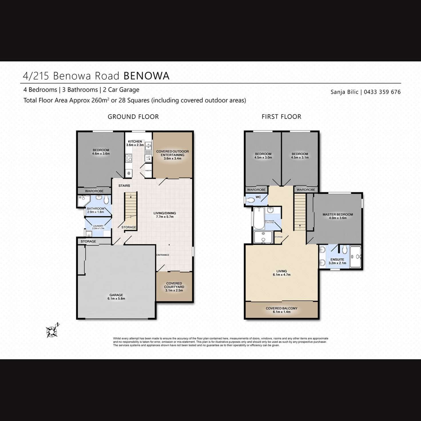 Floorplan of Homely house listing, 4/215 Benowa Road, Benowa QLD 4217