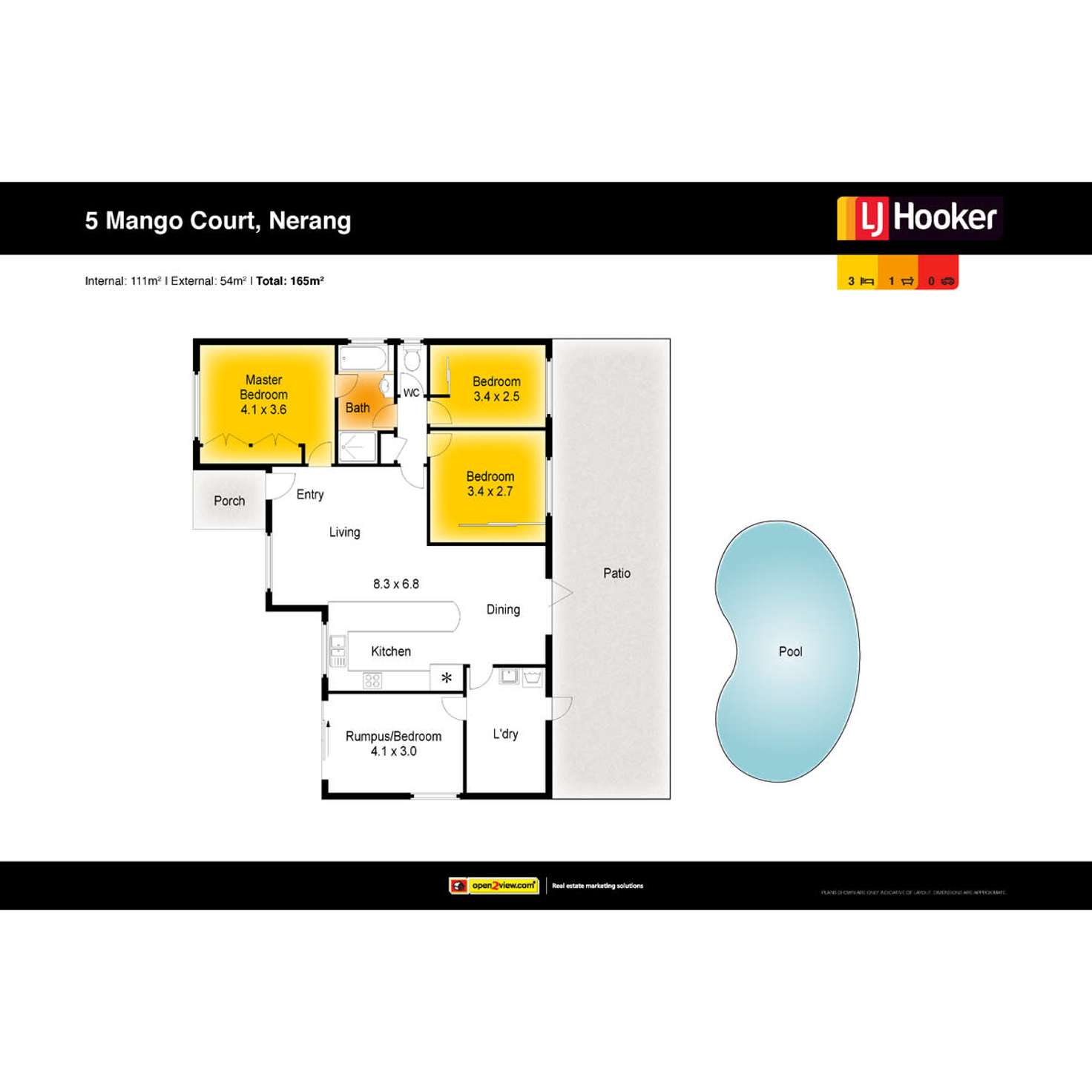 Floorplan of Homely house listing, 5 Mango Court, Nerang QLD 4211