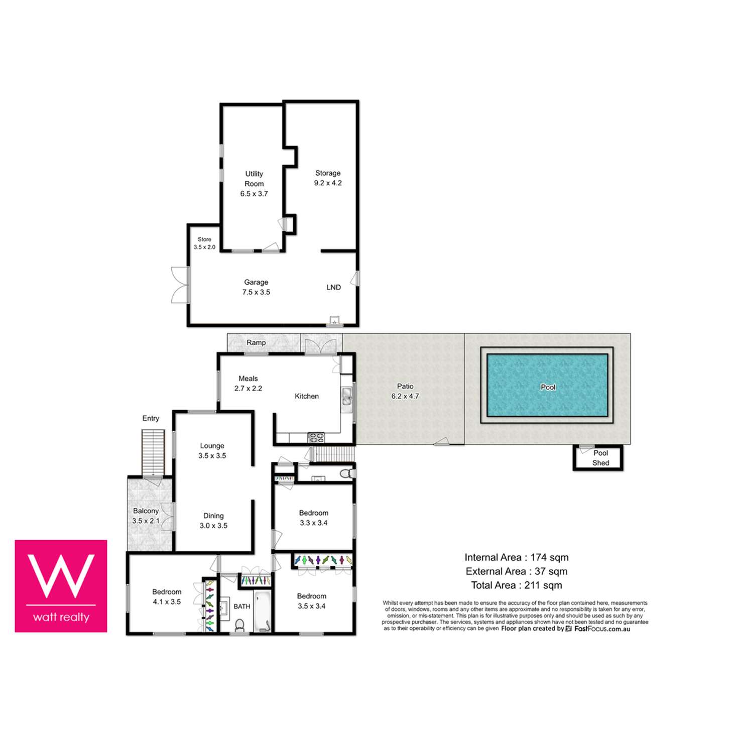 Floorplan of Homely house listing, 31 Nevin Street, Aspley QLD 4034