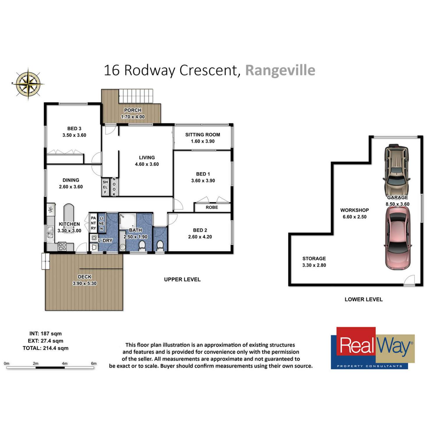 Floorplan of Homely house listing, 16 Rodway Crescent, Rangeville QLD 4350