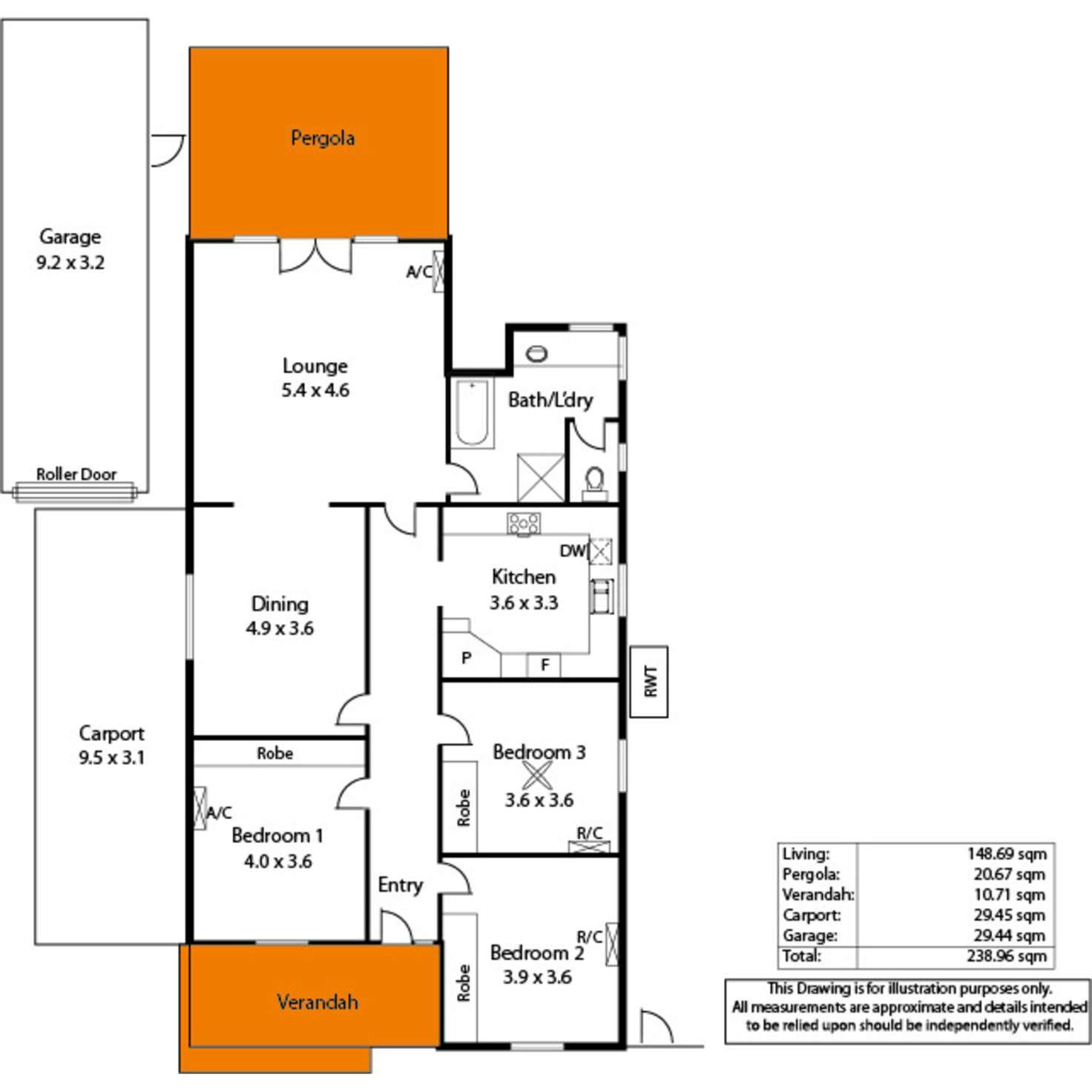 Floorplan of Homely house listing, 7 Springbank Road, Colonel Light Gardens SA 5041