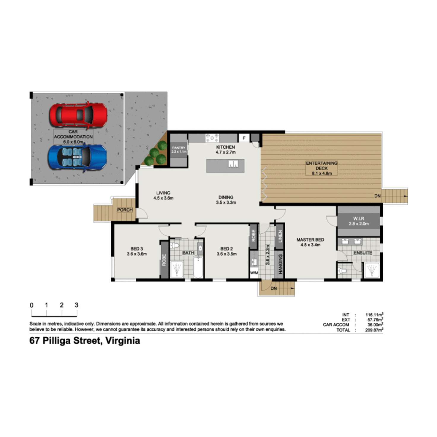 Floorplan of Homely house listing, 67 Pilliga Street, Virginia QLD 4014