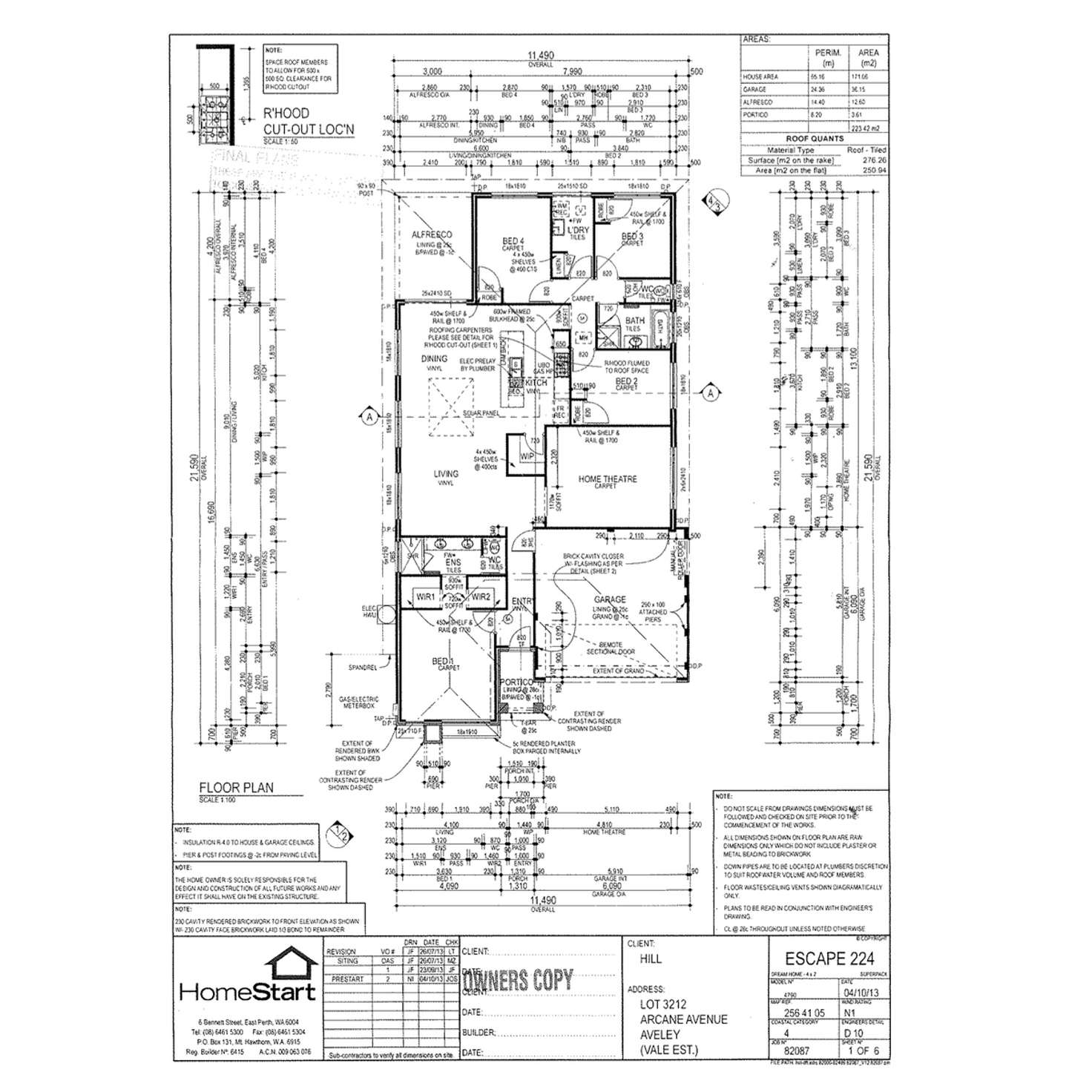 Floorplan of Homely house listing, 6 Arcane Avenue, Aveley WA 6069