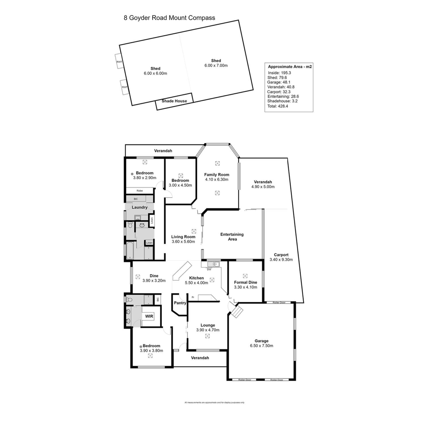 Floorplan of Homely house listing, 8 Goyder Road, Mount Compass SA 5210