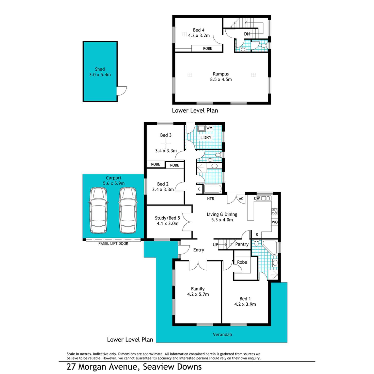 Floorplan of Homely house listing, 27 Morgan Avenue, Seaview Downs SA 5049
