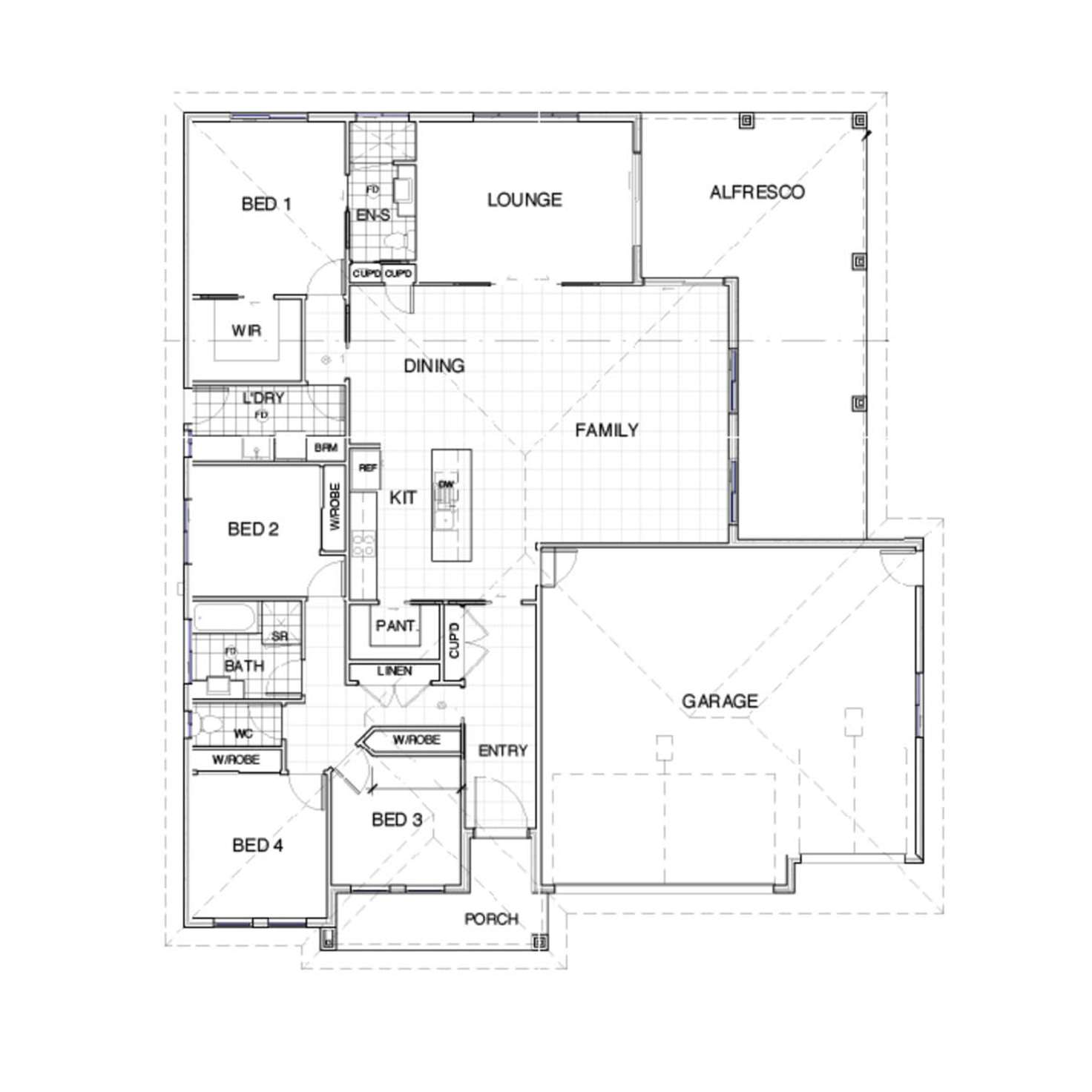 Floorplan of Homely house listing, 22 Charlton Street, Boorooma NSW 2650