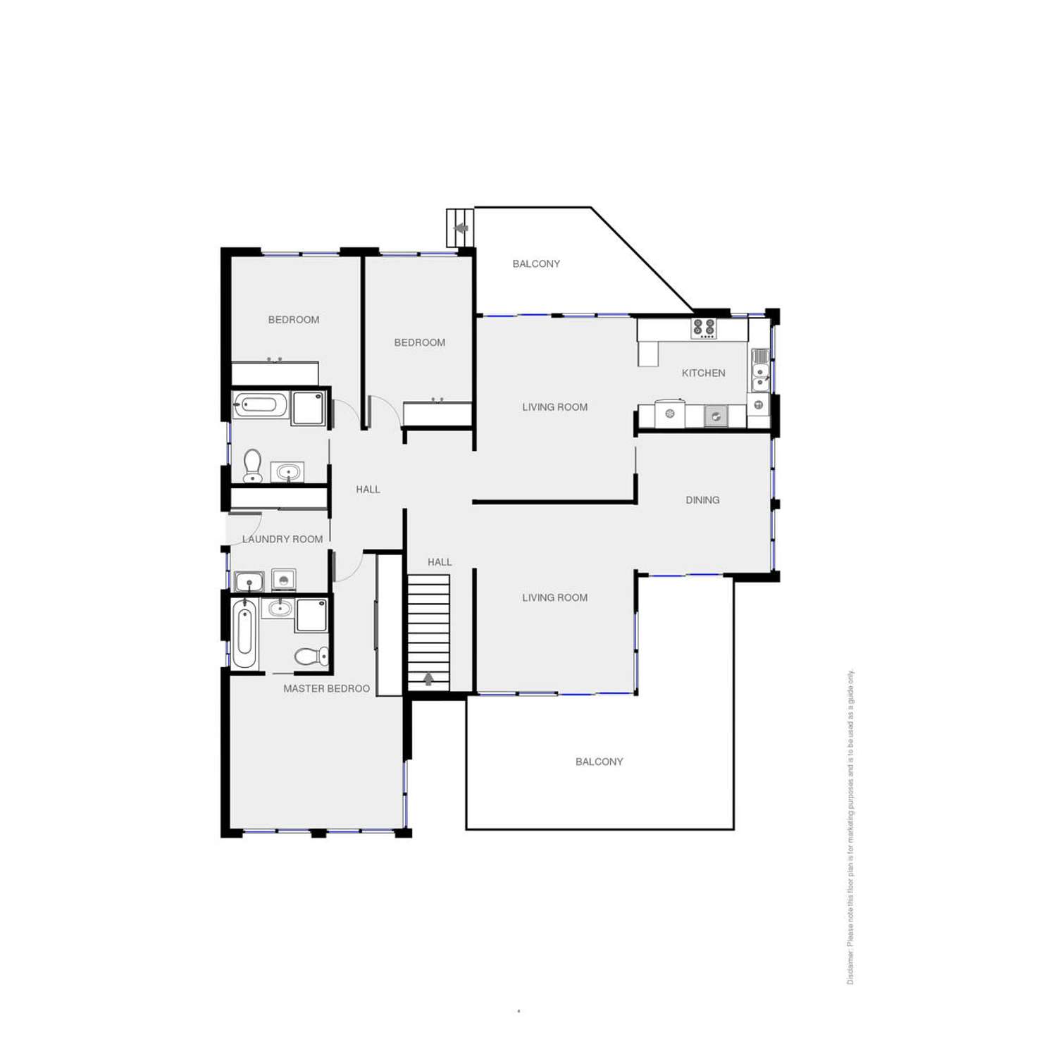 Floorplan of Homely house listing, 10 Teal Court, Merimbula NSW 2548