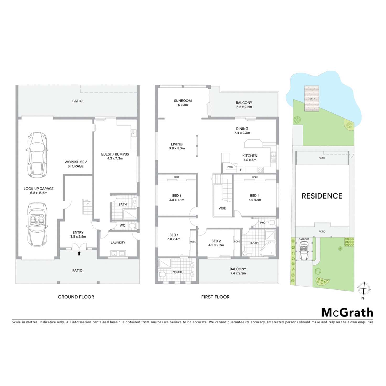 Floorplan of Homely house listing, 102 Riverside Drive, Ballina NSW 2478