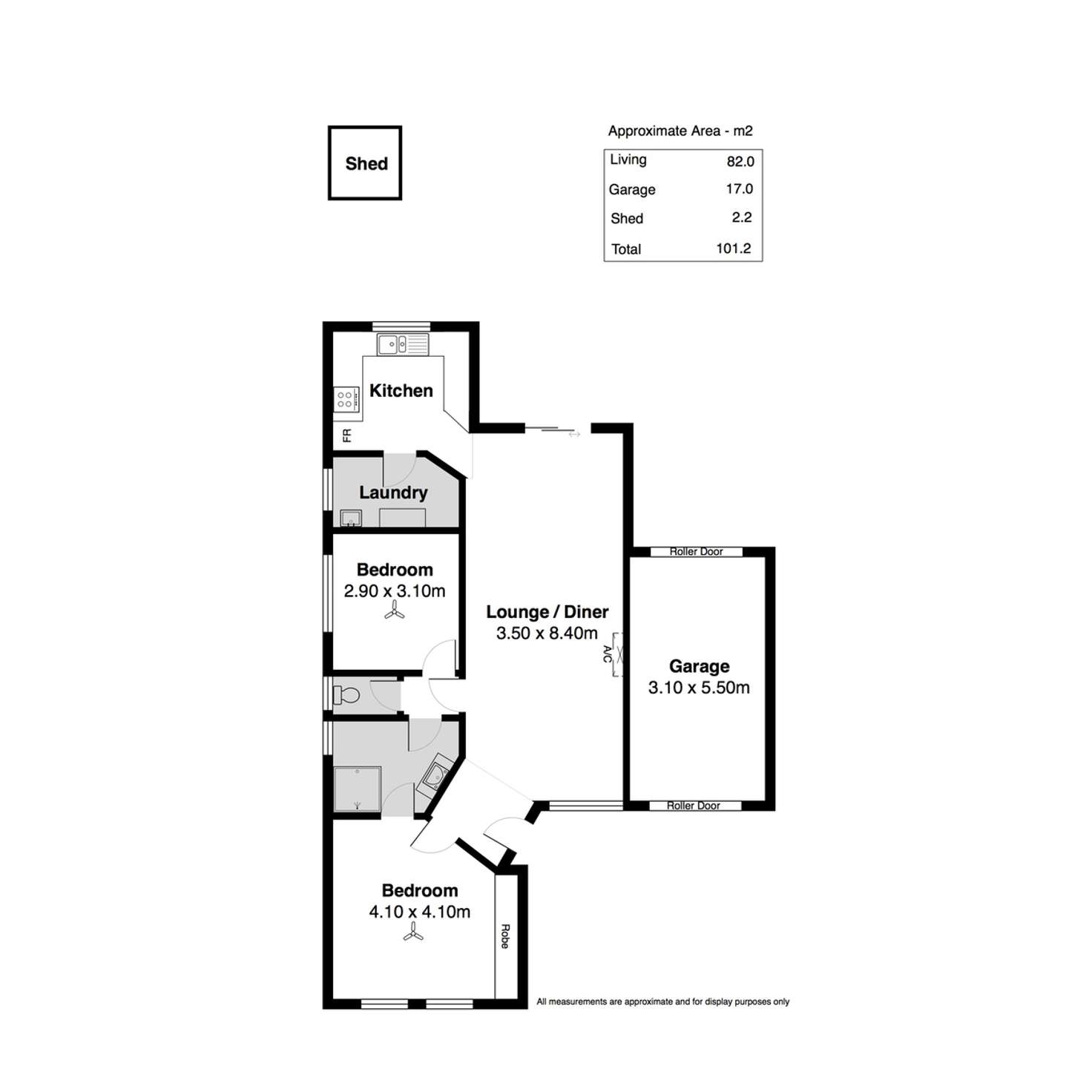 Floorplan of Homely house listing, 2/20 Lewis Court, Gilles Plains SA 5086