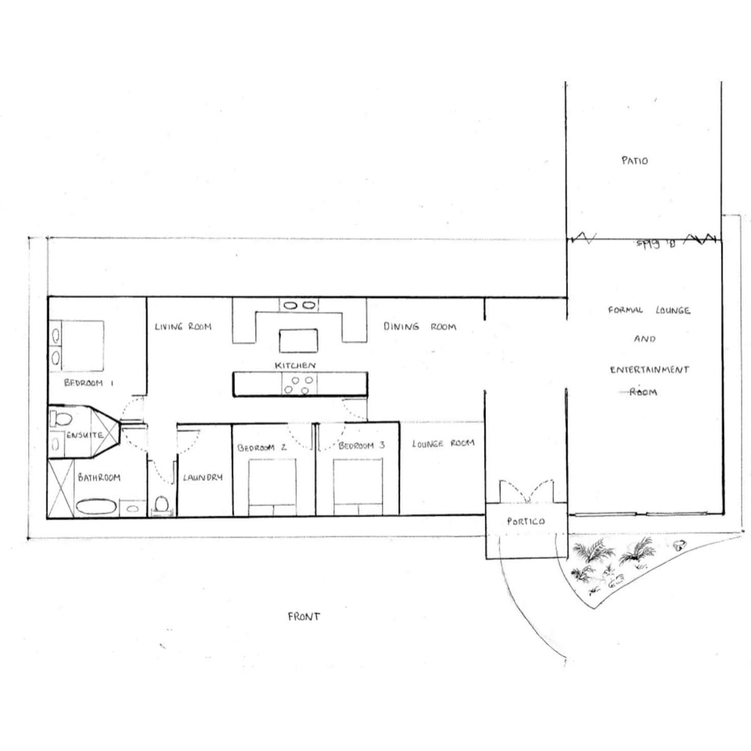 Floorplan of Homely house listing, 1 Elanora Way, Karalee QLD 4306