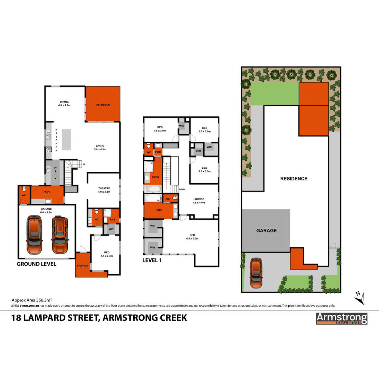 Floorplan of Homely house listing, 18 Lampard Street, Armstrong Creek VIC 3217