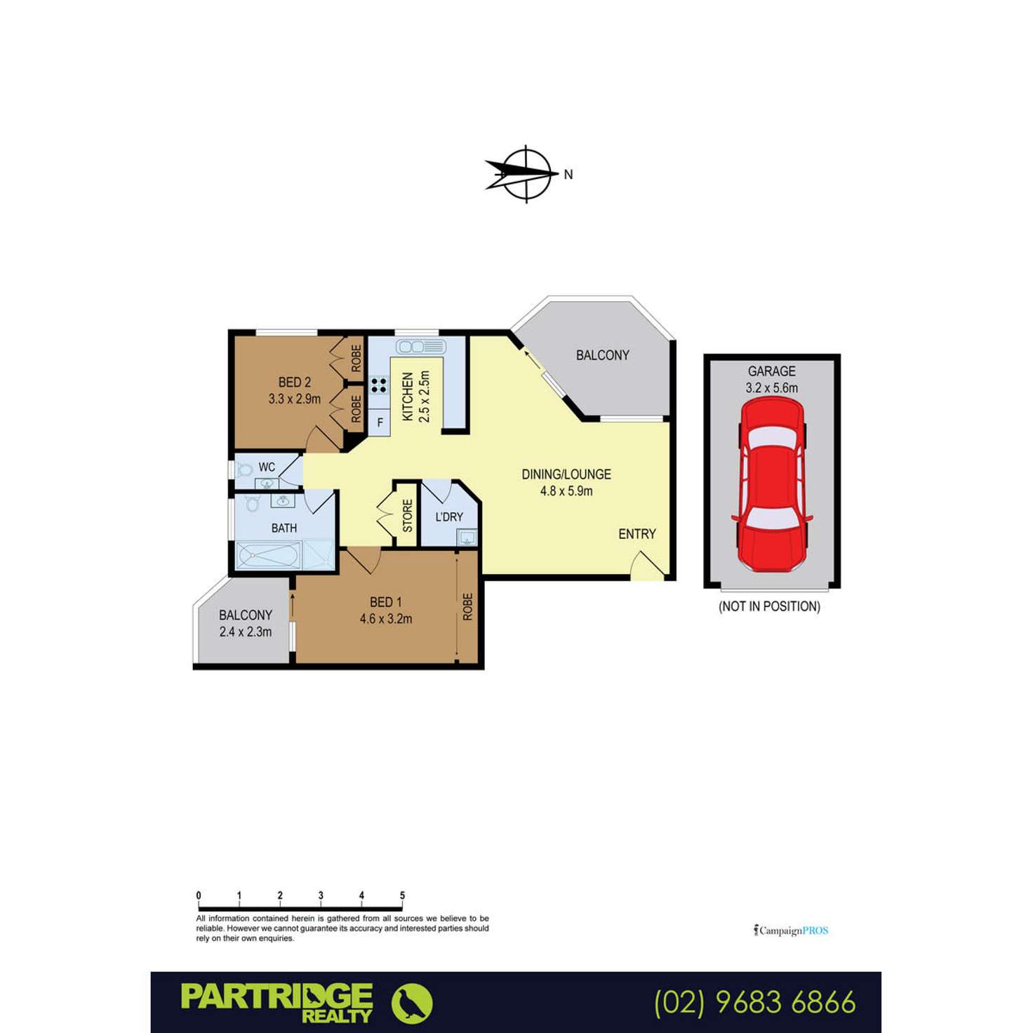 Floorplan of Homely unit listing, 20/10-14 Arthur Street, Merrylands NSW 2160