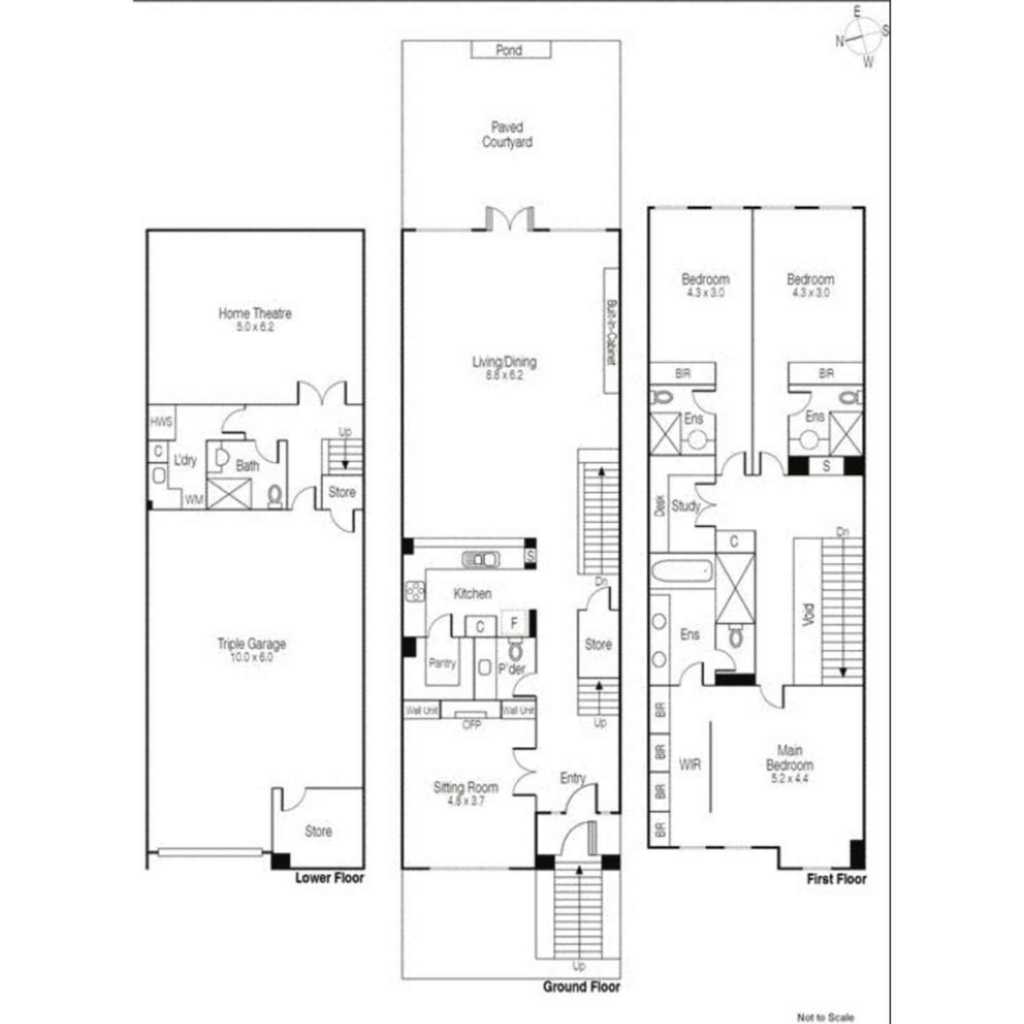 Floorplan of Homely house listing, 38 Ross Street, Toorak VIC 3142