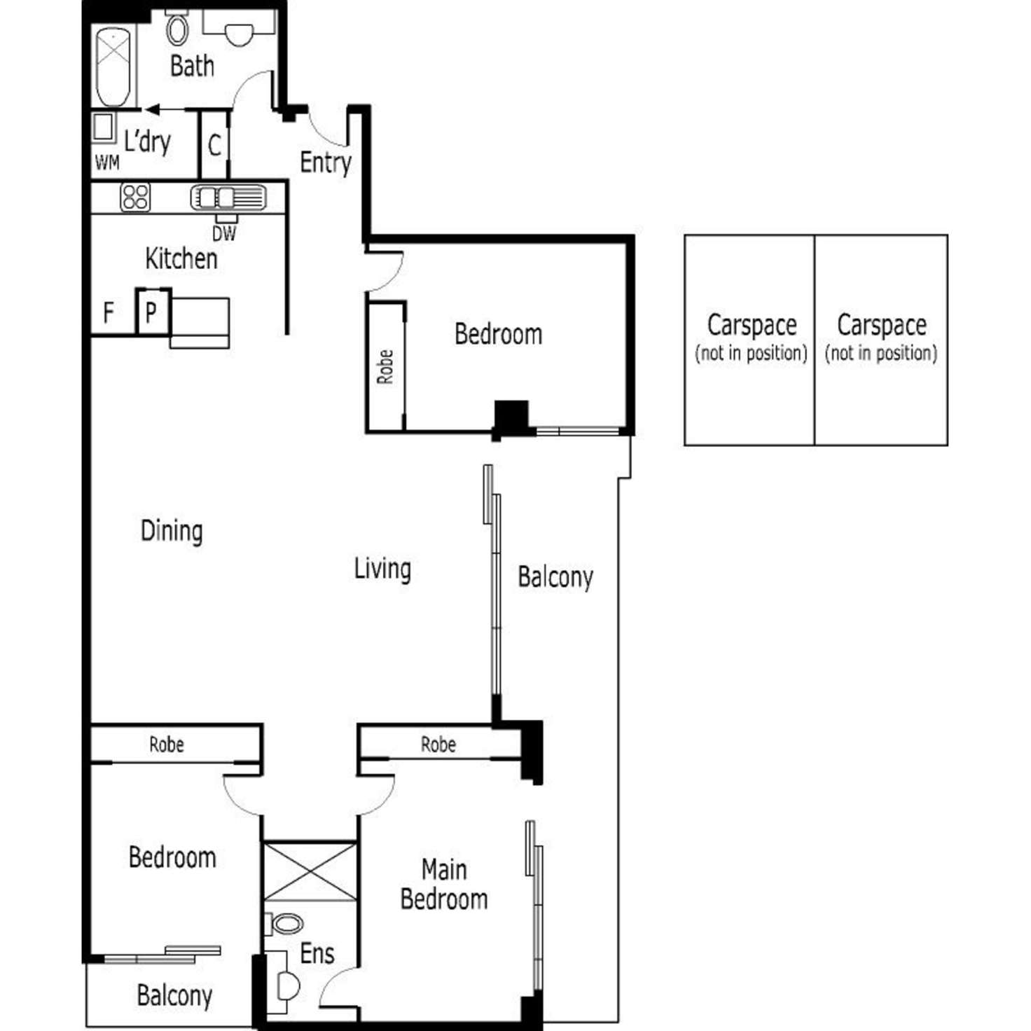 Floorplan of Homely apartment listing, 1604/582 St Kilda Road, Melbourne VIC 3004