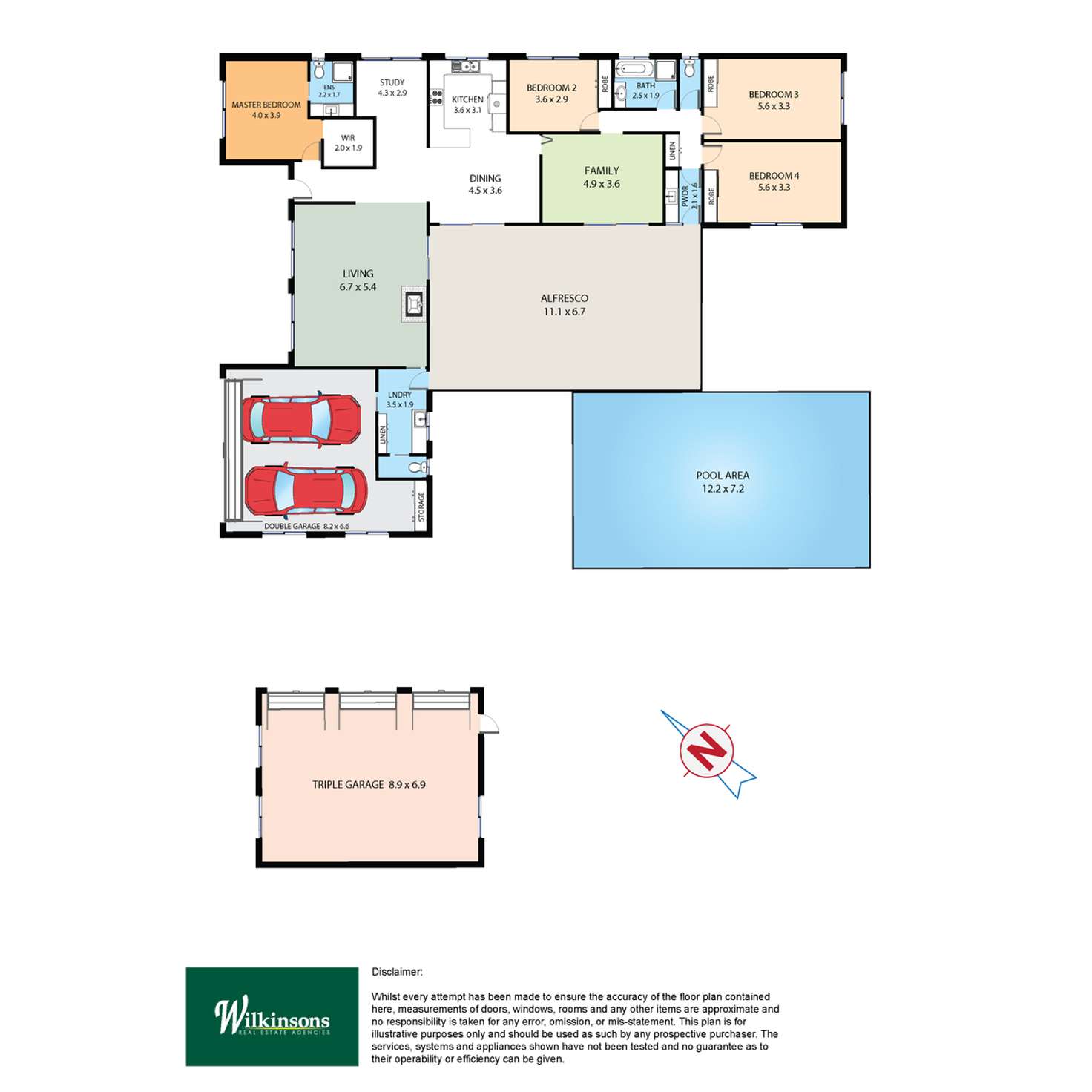 Floorplan of Homely acreageSemiRural listing, Address available on request