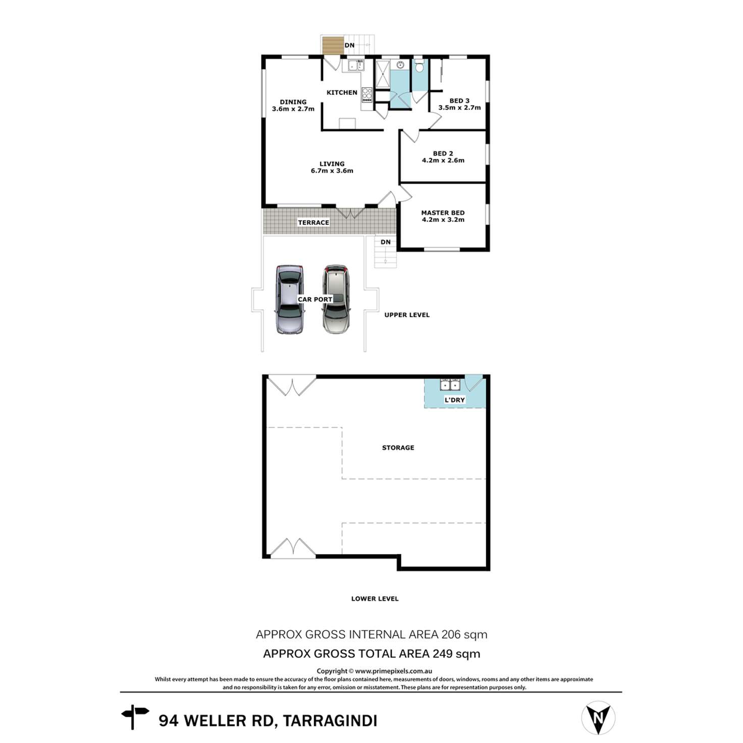 Floorplan of Homely house listing, 94 Weller Road, Tarragindi QLD 4121