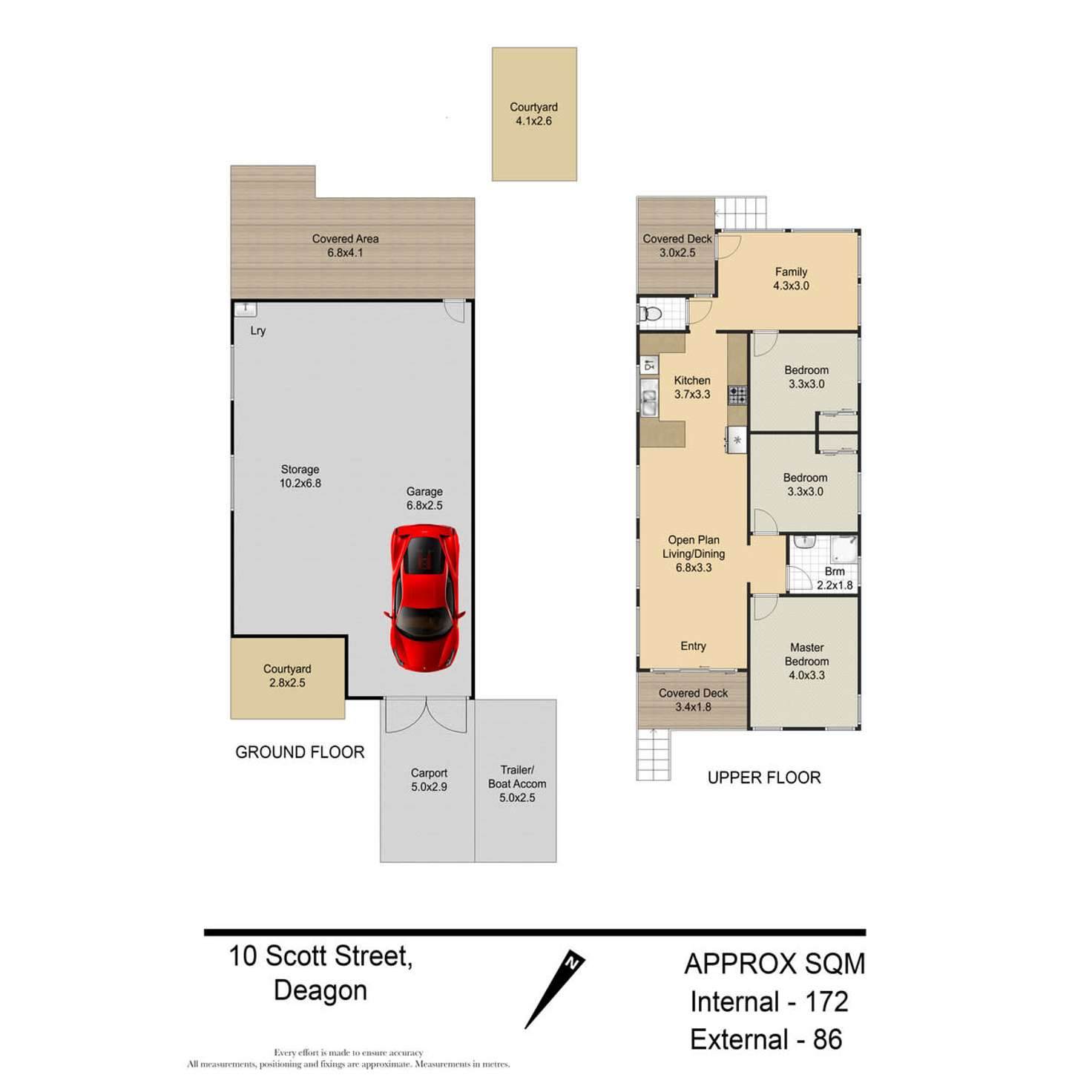 Floorplan of Homely house listing, 10 Scott Street, Deagon QLD 4017