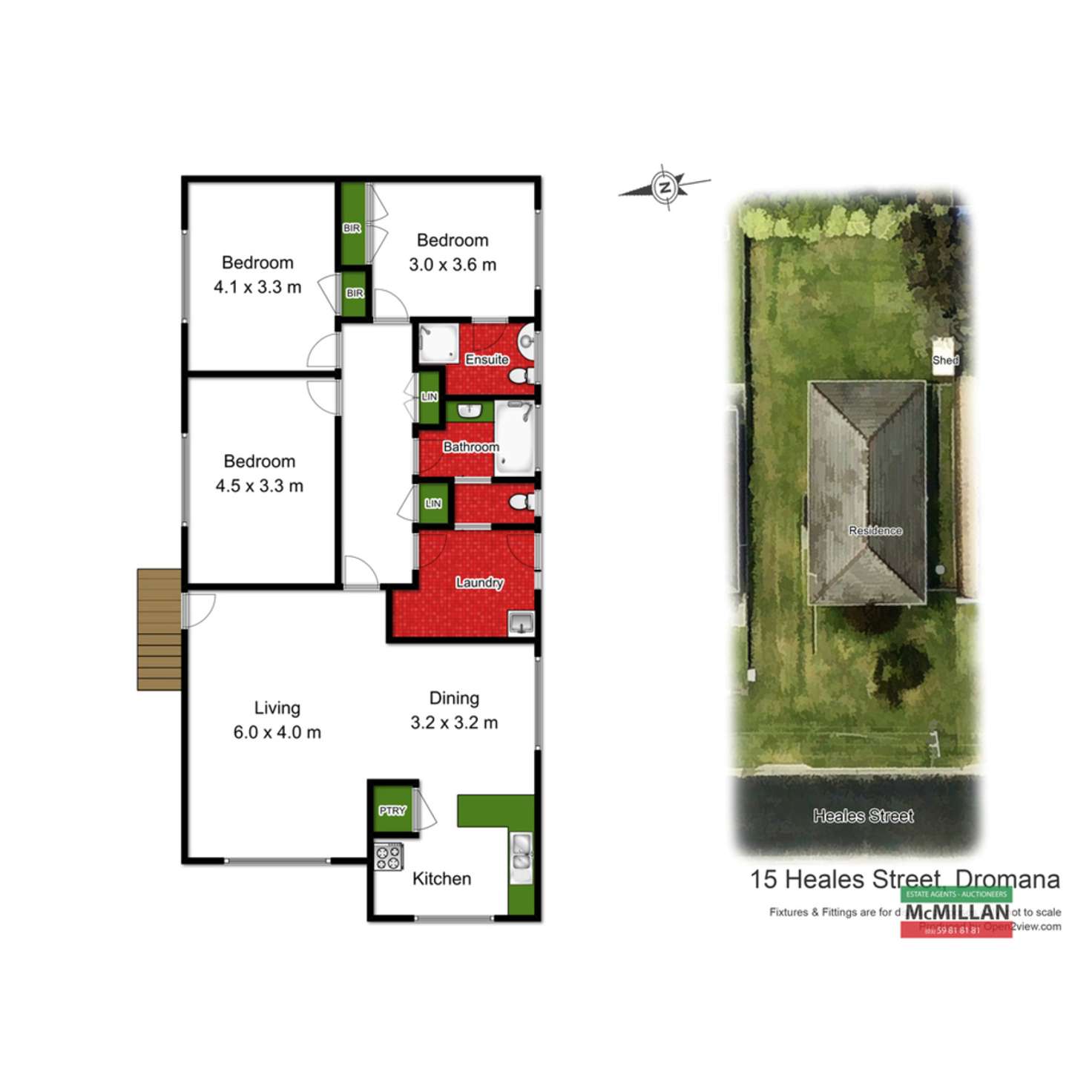 Floorplan of Homely house listing, 15 Heales Street, Dromana VIC 3936