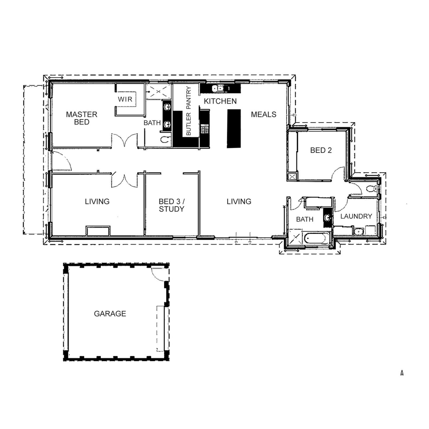 Floorplan of Homely house listing, 6 Connell Street, Yackandandah VIC 3749