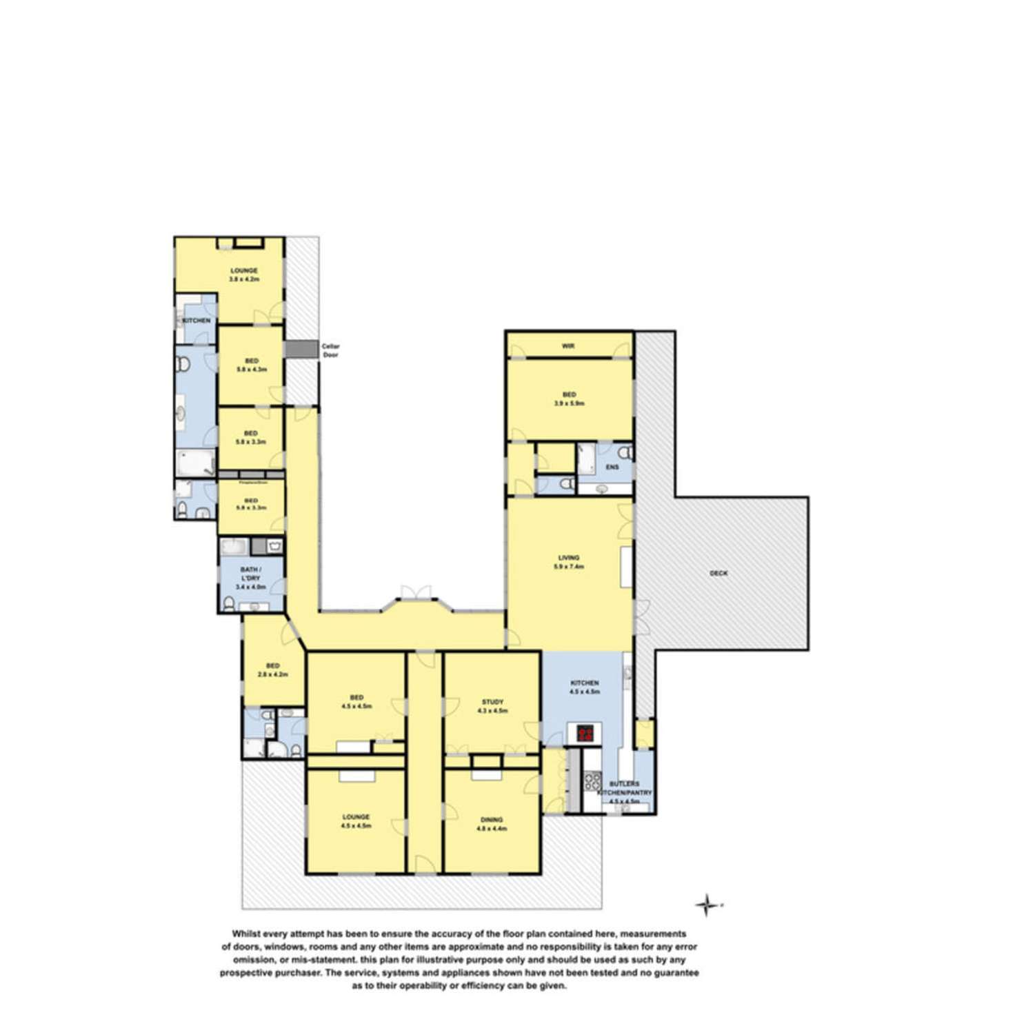 Floorplan of Homely lifestyle listing, 585 Warncoort - Birregurra Road, Birregurra VIC 3242